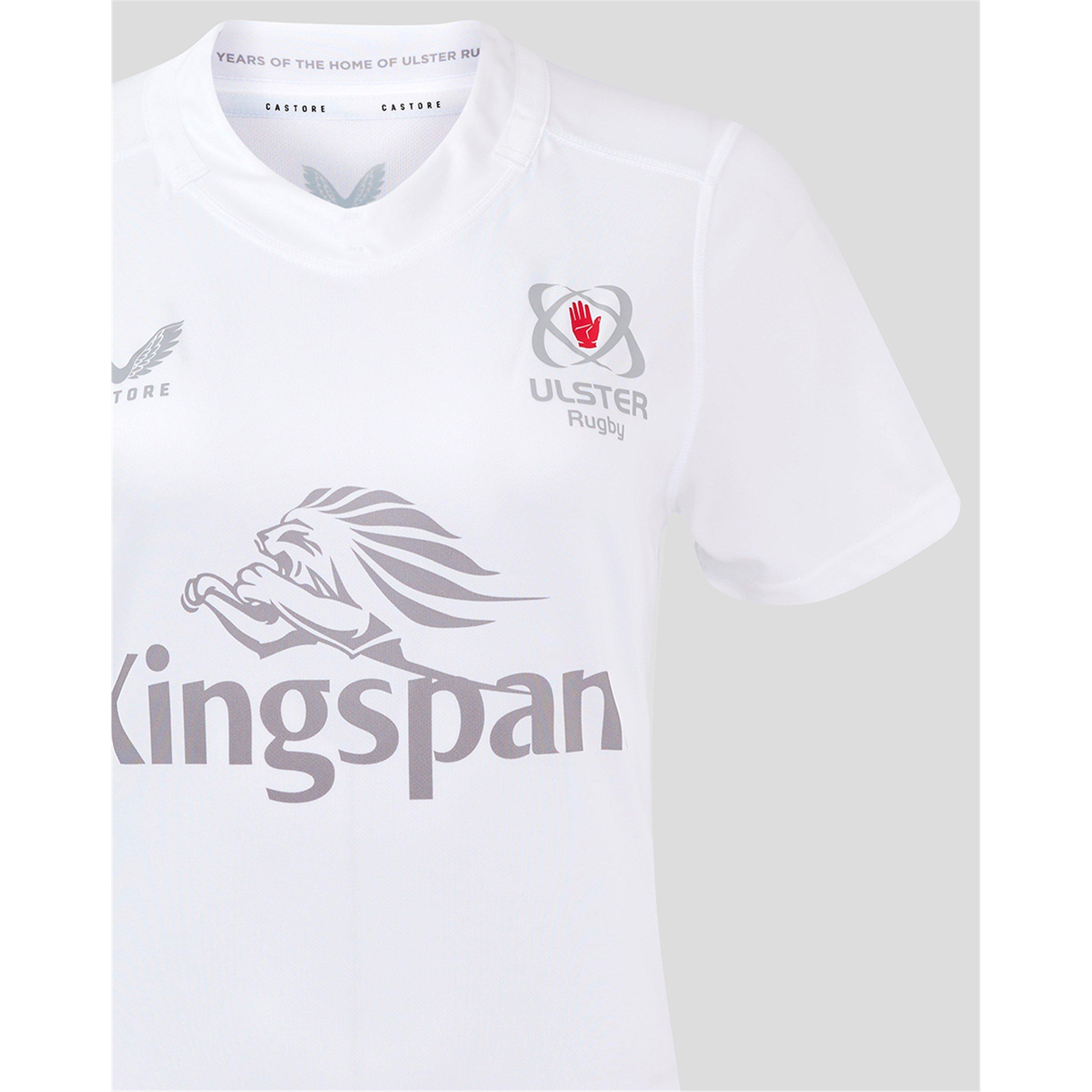 Blanco - Castore - Ulster Home Shirt 2024 2025 Womens - 5