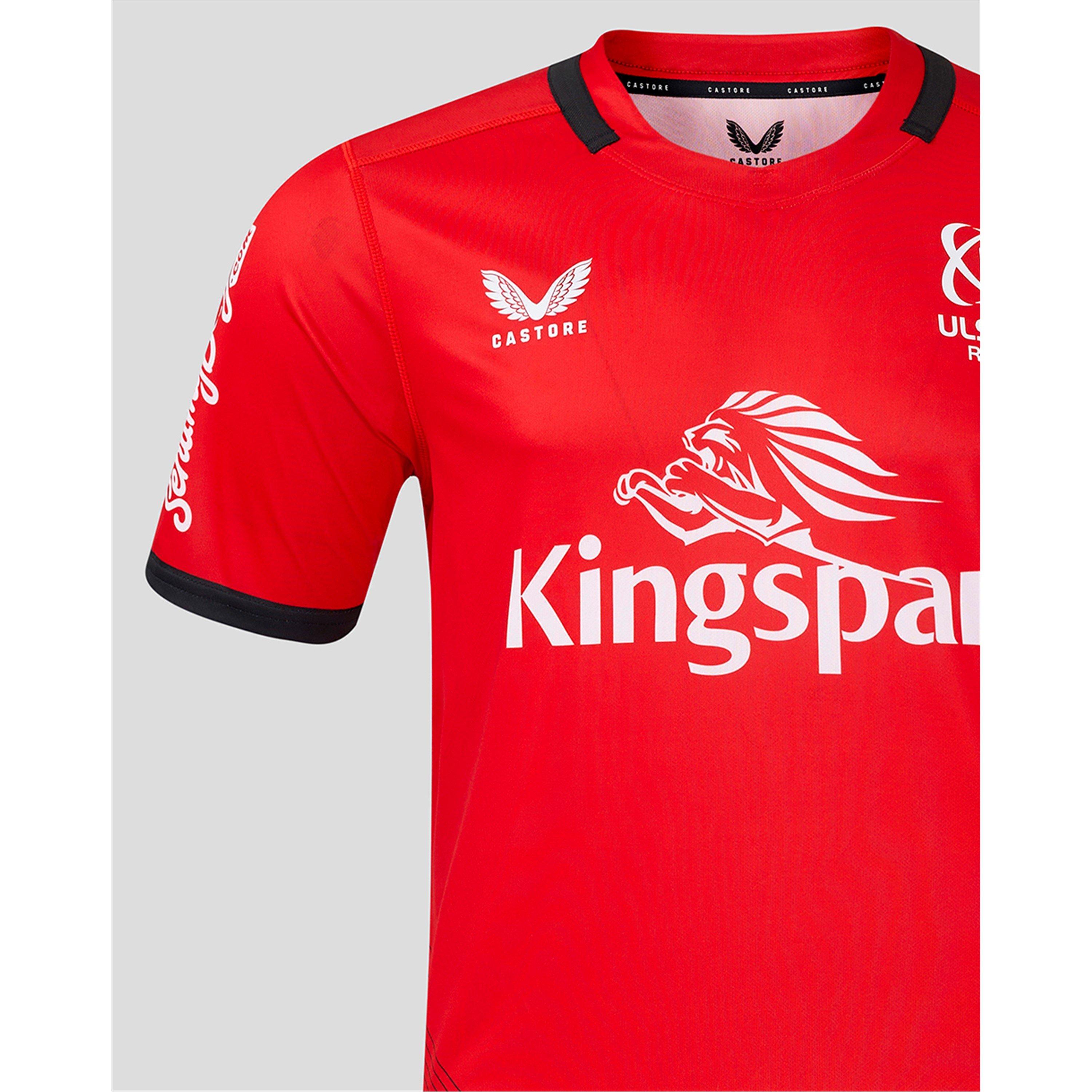 Rød - Castore - Ulster Away Kit 2024 2025 Mens - 4