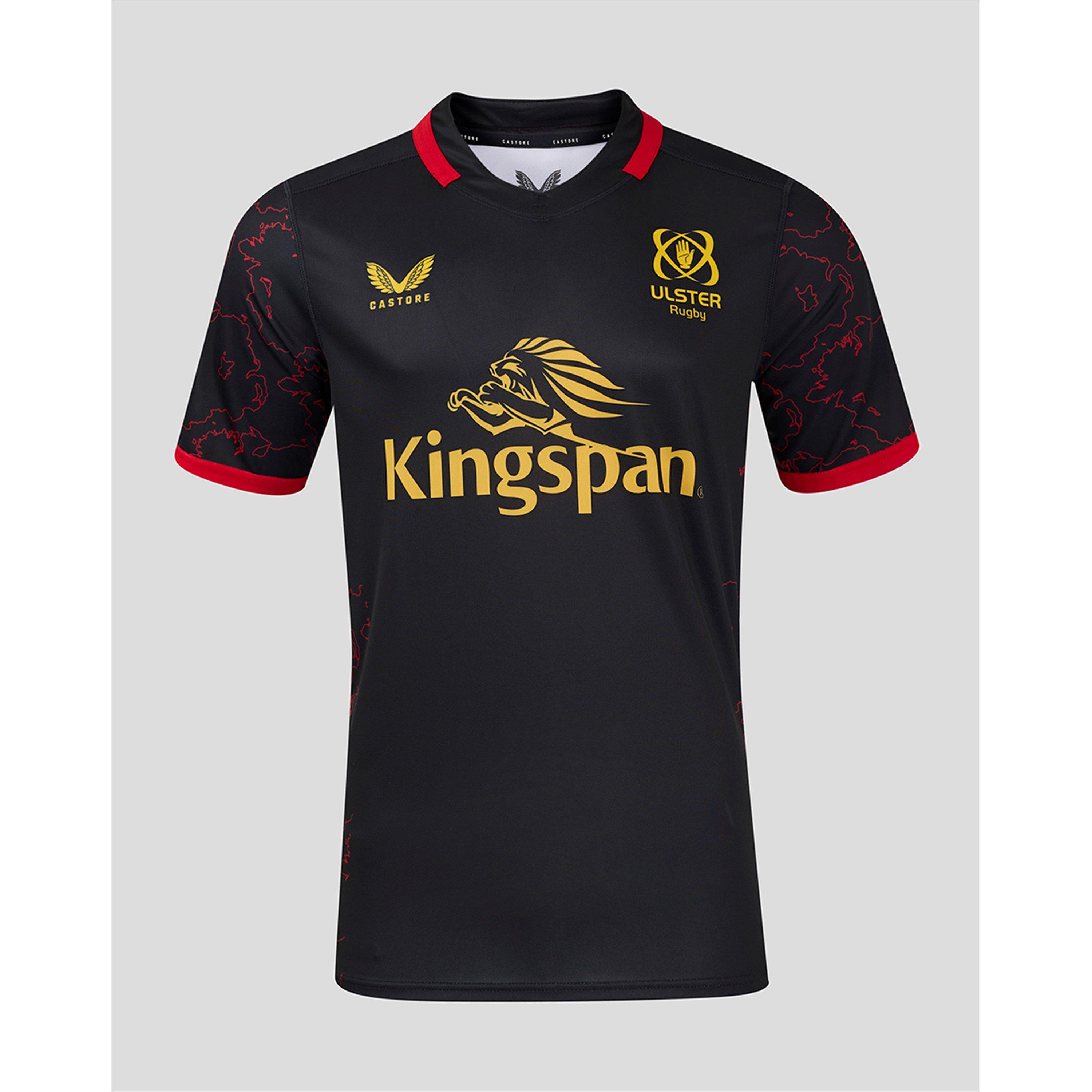 Zwart/Rood - Castore - Ulster Provincial Shirt 2024 2025 Adults - 1