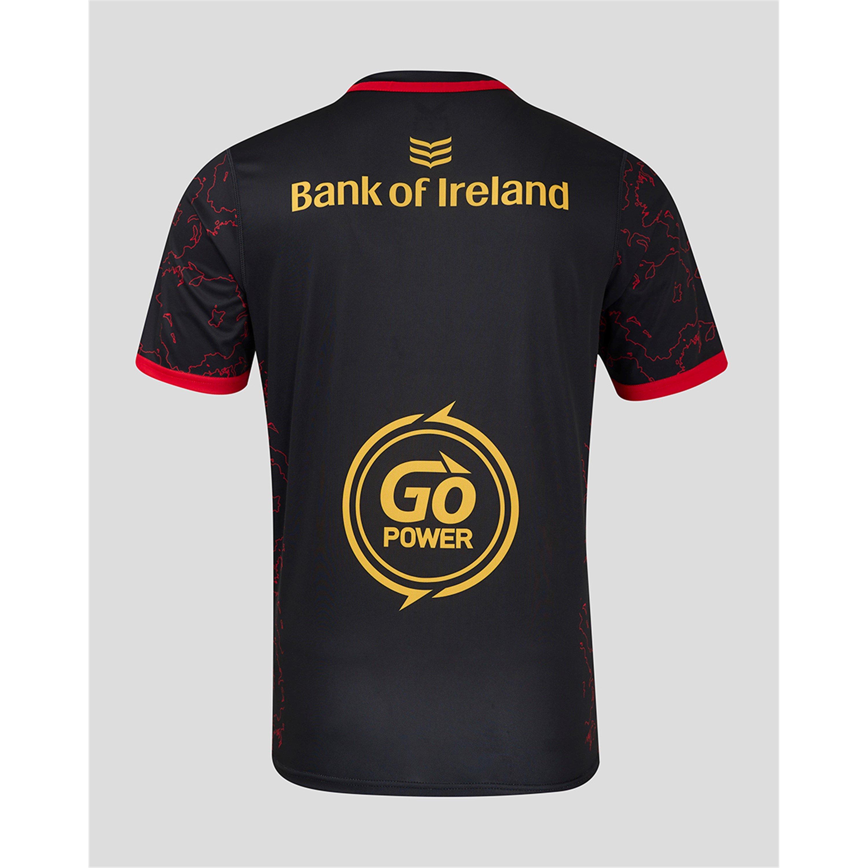 Zwart/Rood - Castore - Ulster Provincial Shirt 2024 2025 Adults - 2