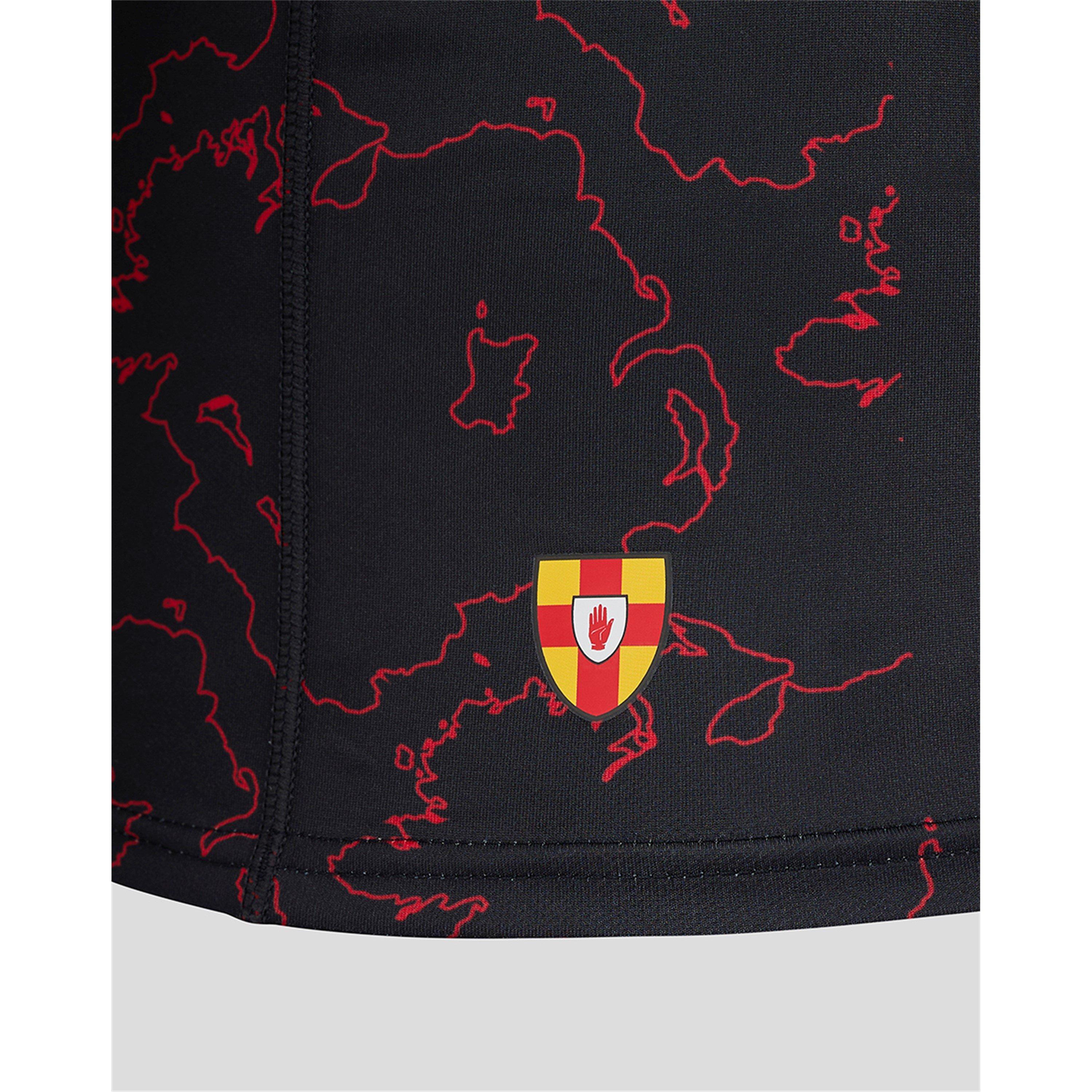 Zwart/Rood - Castore - Ulster Provincial Shirt 2024 2025 Adults - 3