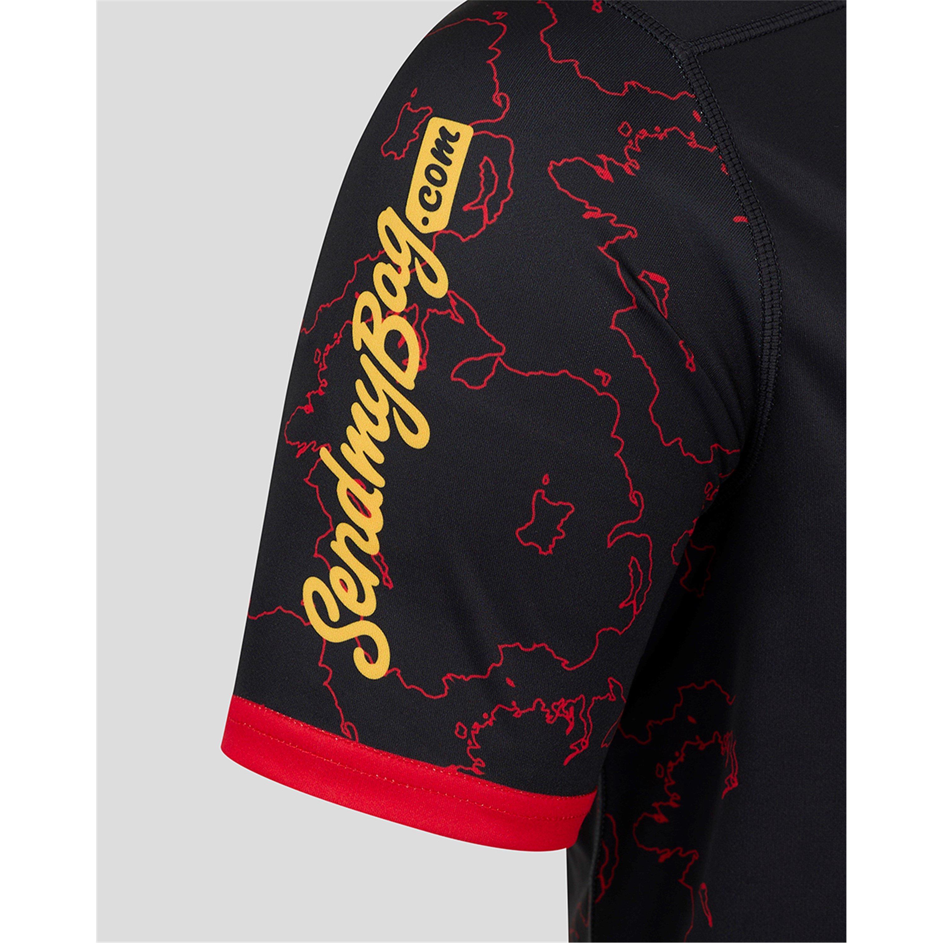 Zwart/Rood - Castore - Ulster Provincial Shirt 2024 2025 Adults - 4