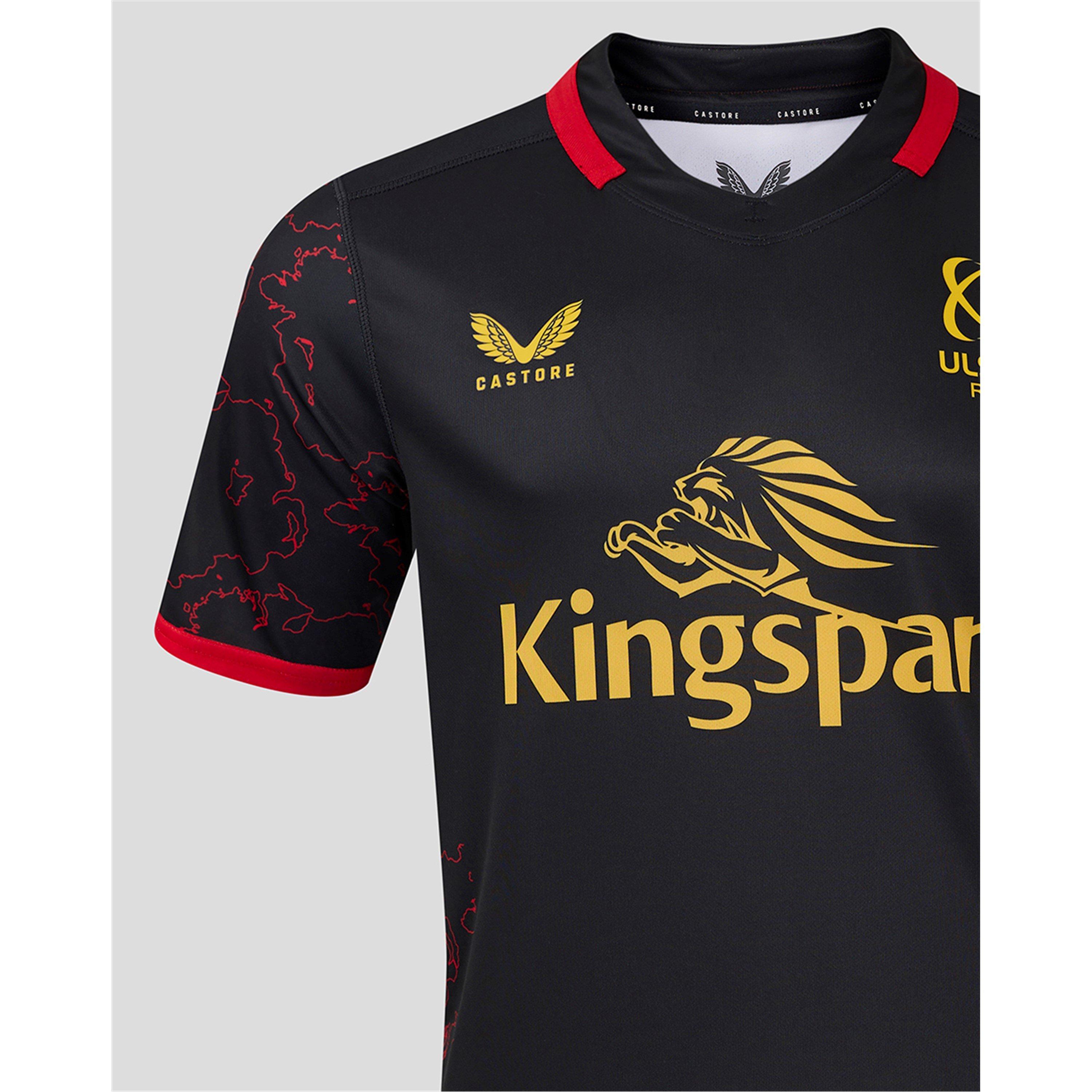 Zwart/Rood - Castore - Ulster Provincial Shirt 2024 2025 Adults - 5