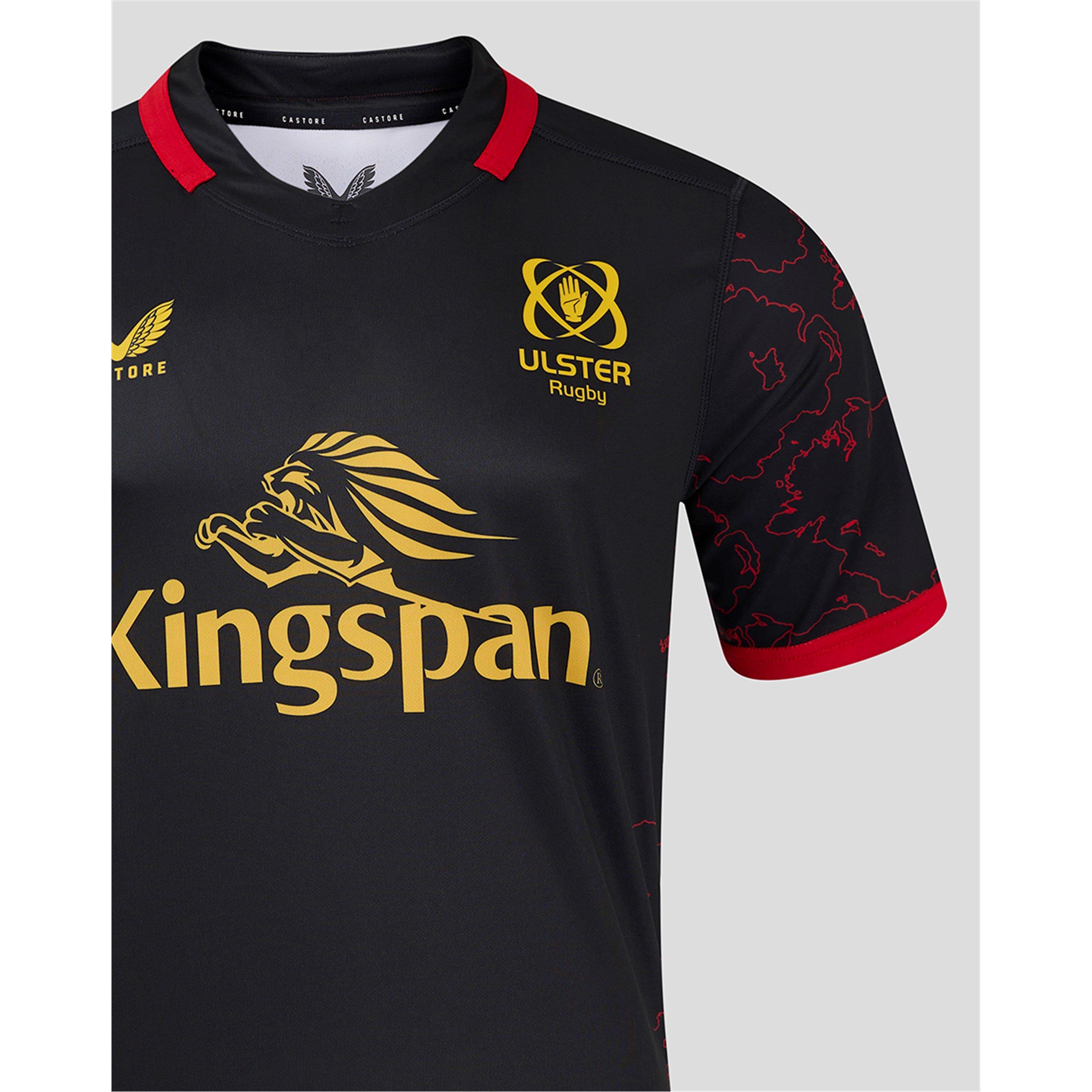 Zwart/Rood - Castore - Ulster Provincial Shirt 2024 2025 Adults - 6