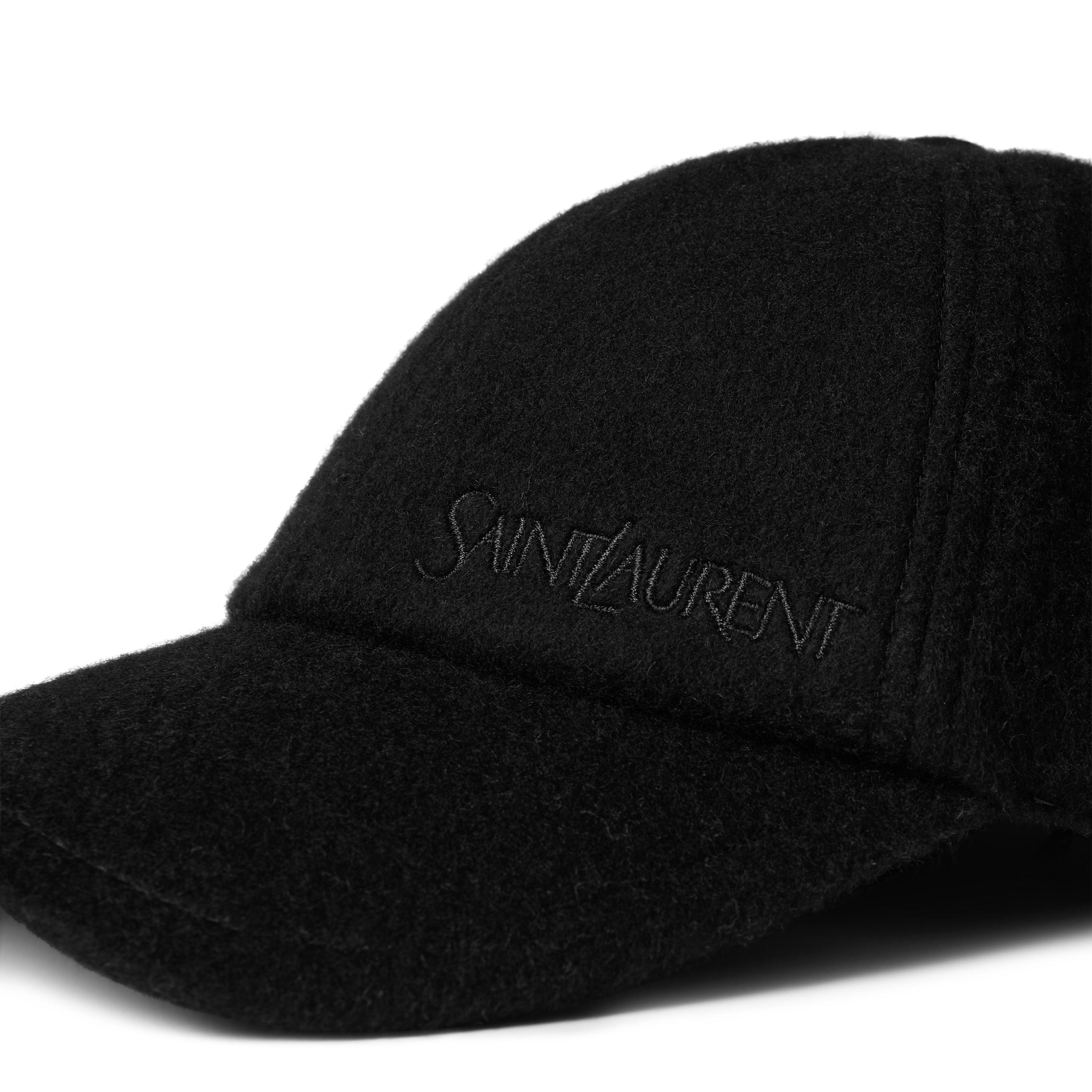 Saint Laurent Women's Embroidered Logo Adjustable Baseball Cap