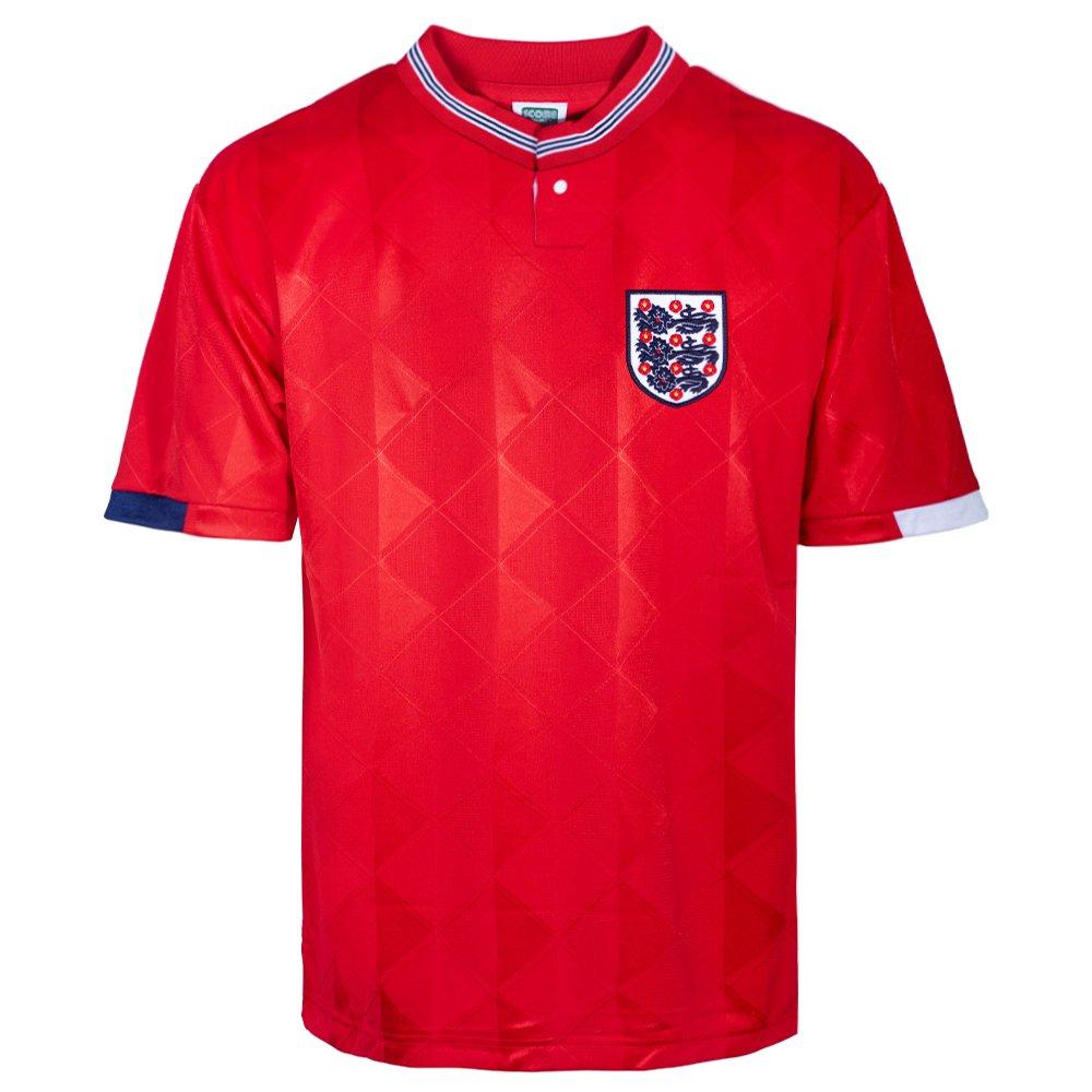 Red - Score Draw - Score Draw England Away Shirt 1988/89 - 1