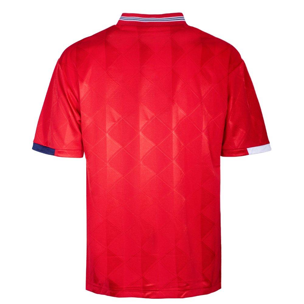 Rosso - Score Draw - England Away Shirt 1989 Adults - 2