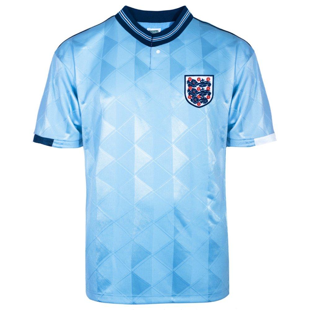 Blauw - Score Draw - Score England Third Shirt 1989 Adults - 7