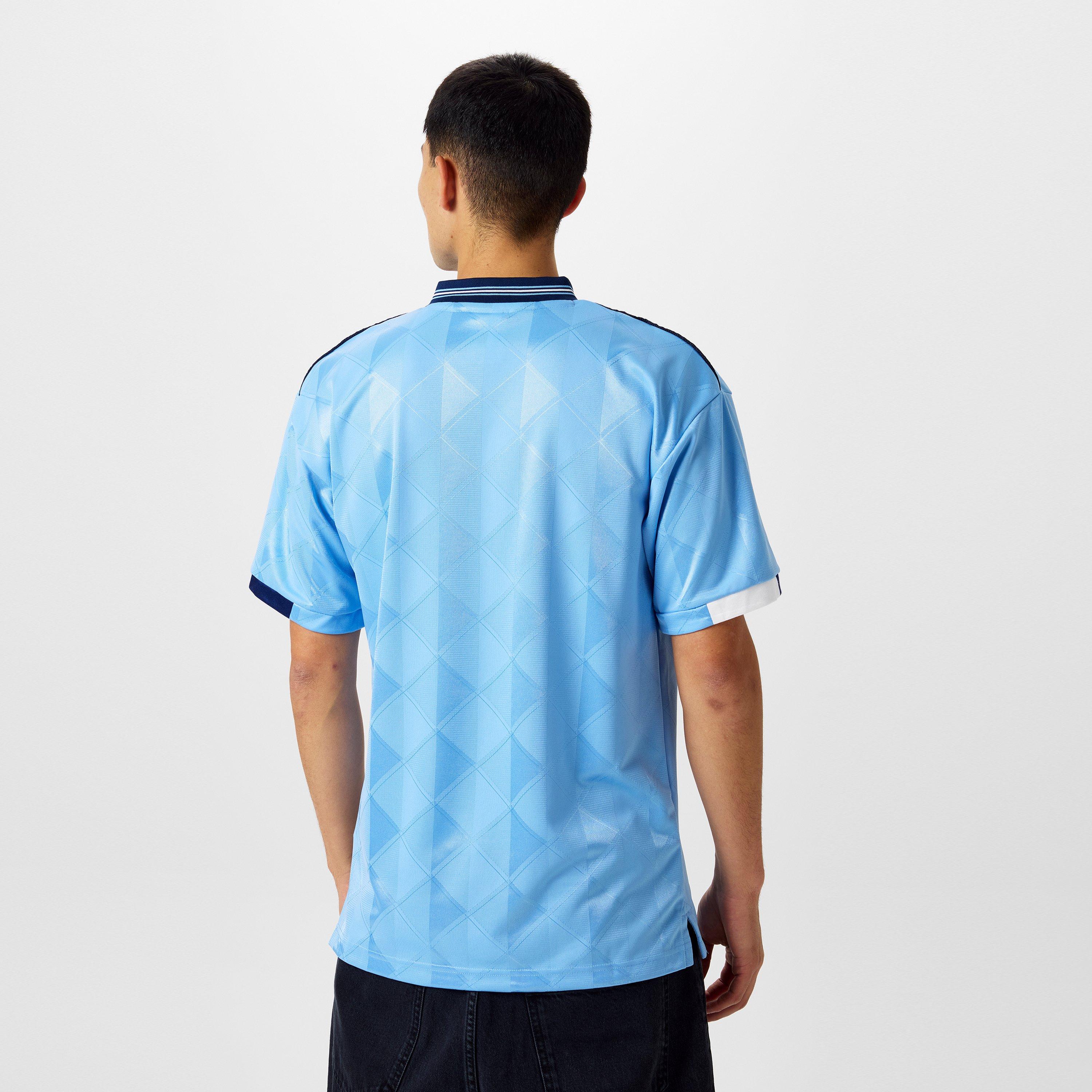 Blauw - Score Draw - Score England Third Shirt 1989 Adults - 4