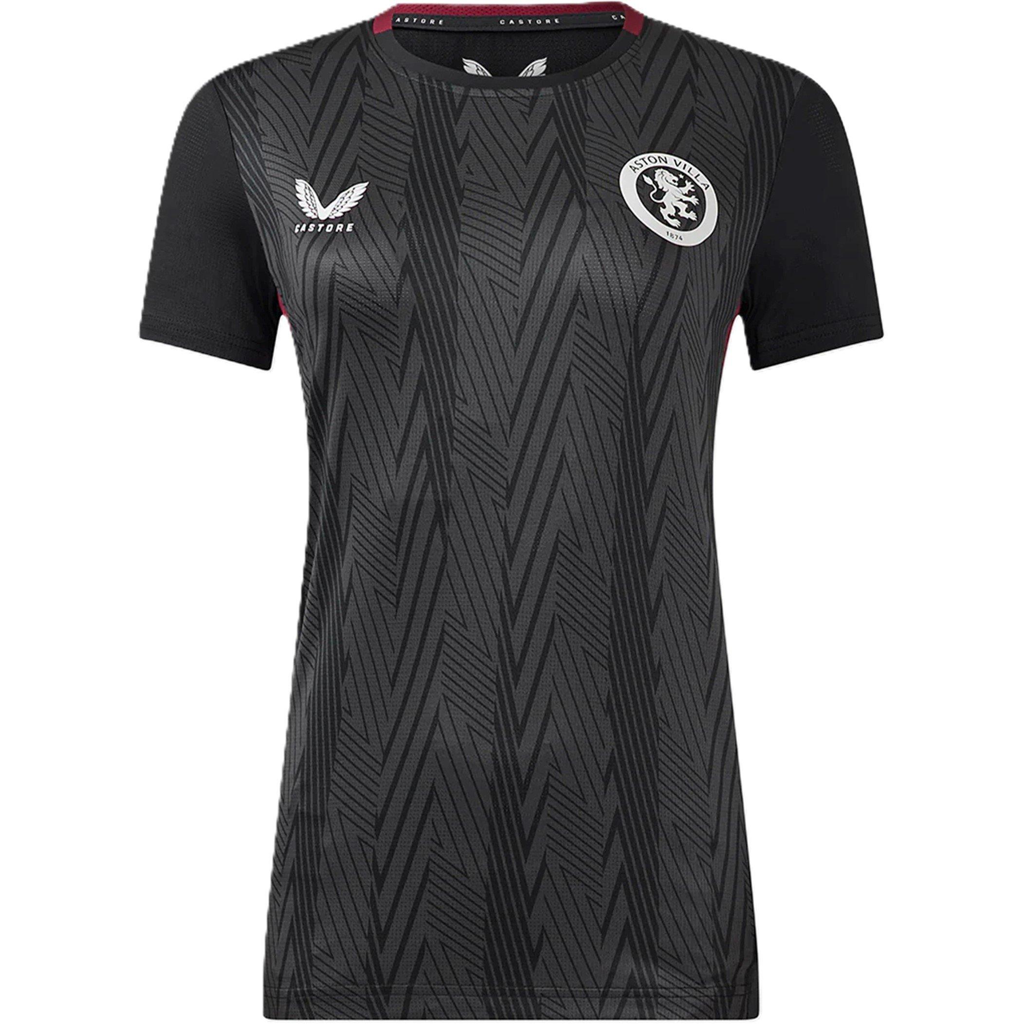 Castore Women's Licensed Short Sleeve T-Shirt - Caviar/Rhd - 14 (L)