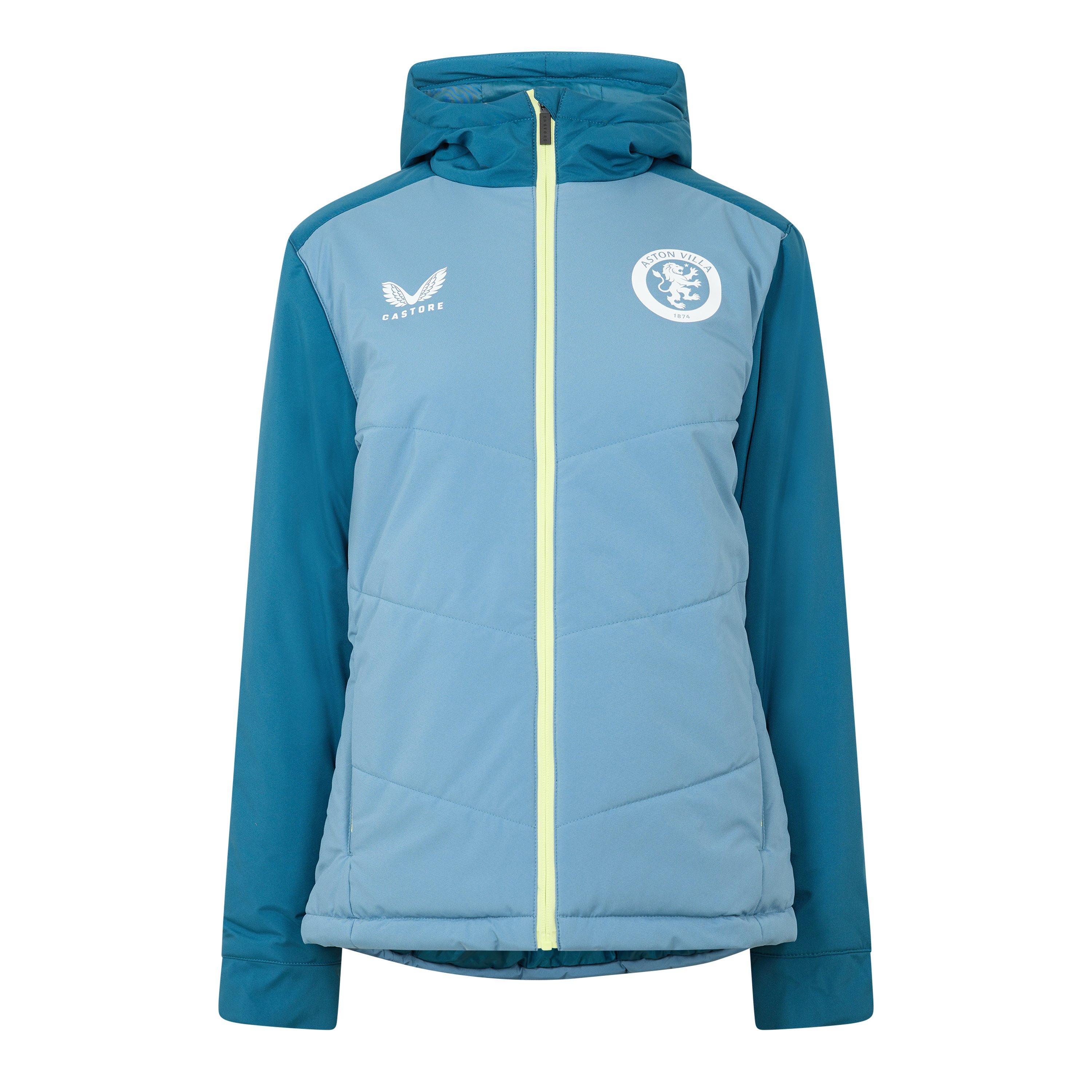 Castore Women's Aston Villa Licensed Rain Anorak Jacket - Bluestone - 20 (3XL)