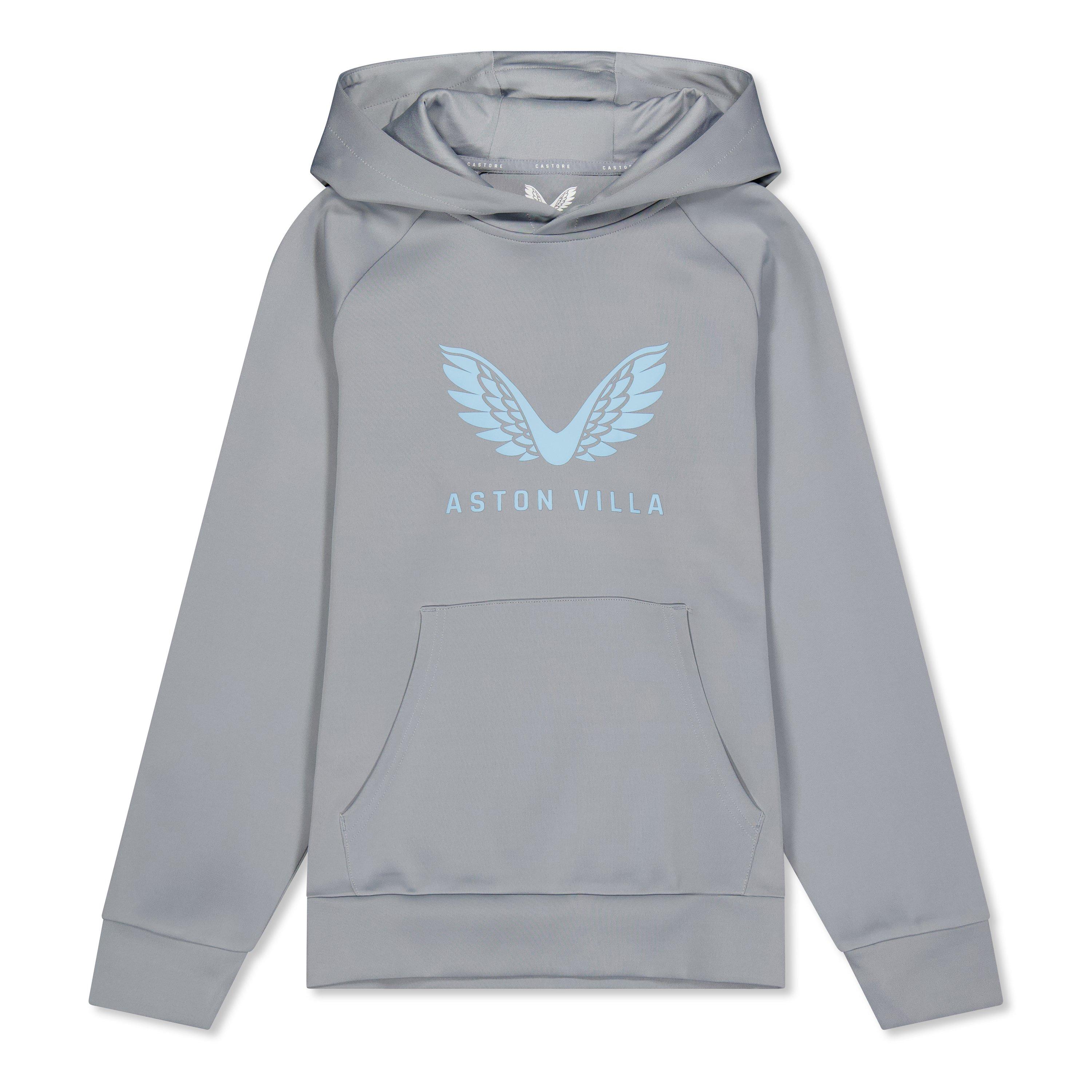 Castore  Kids ' Aston Villa Licensed Hoodie - Tradewinds - 14 Yrs