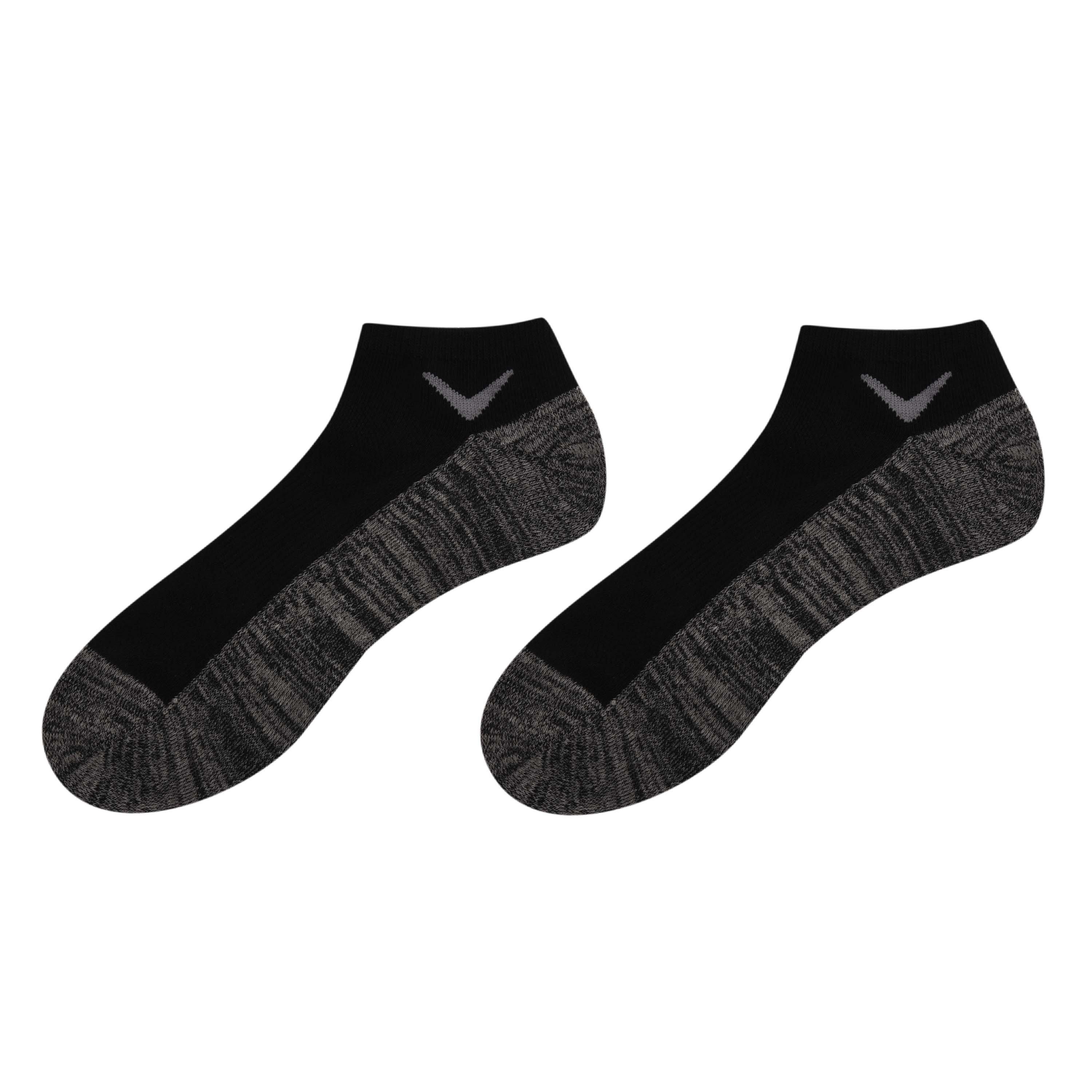 Callaway Men's 3 Pack Socks - Black - Mens 7-11
