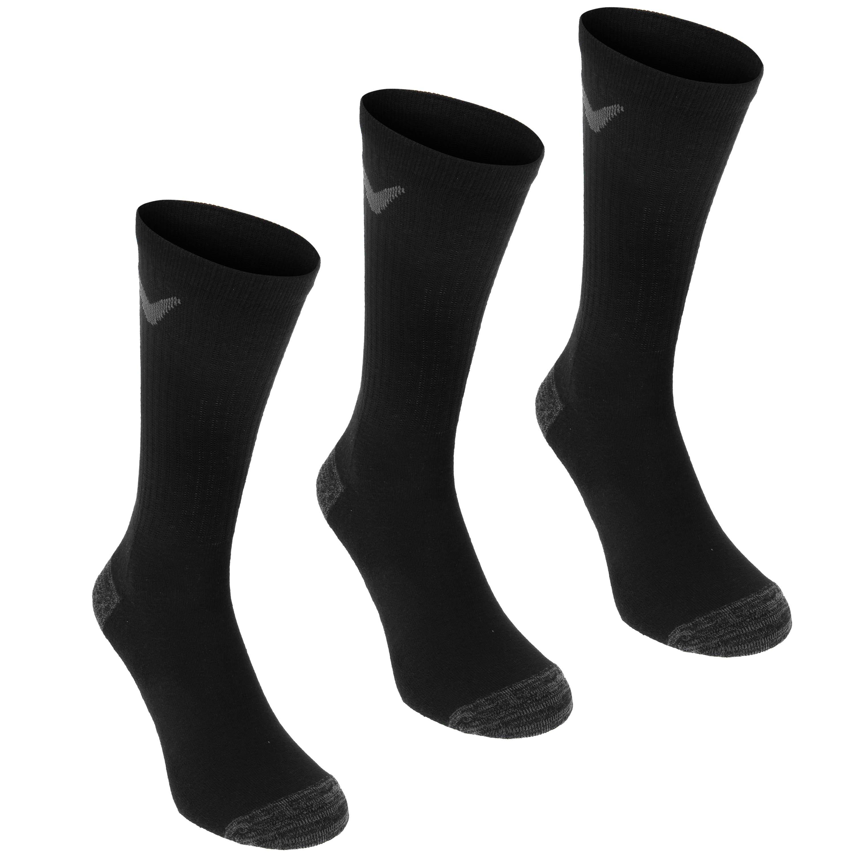 Callaway Men's Opti Dri 3 Pack Golf Socks - Black - Mens 7-11