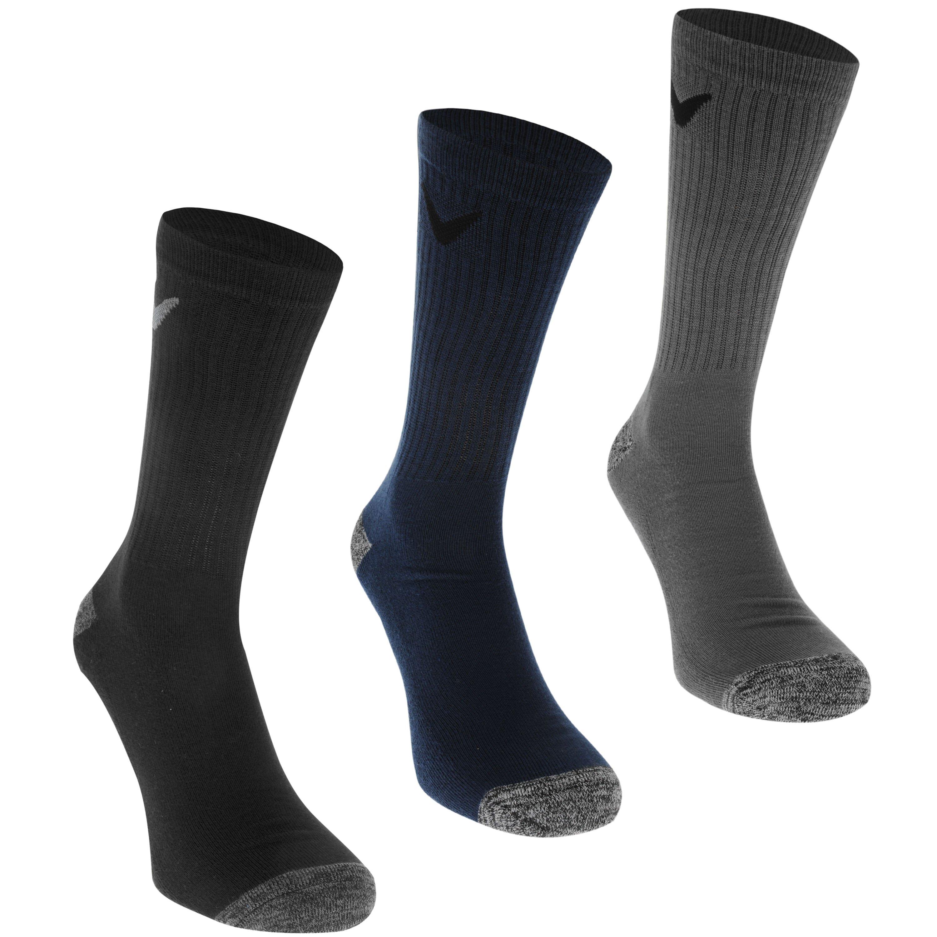 Callaway Men's Opti Dri 3 Pack Golf Socks - Asst - Mens 12+