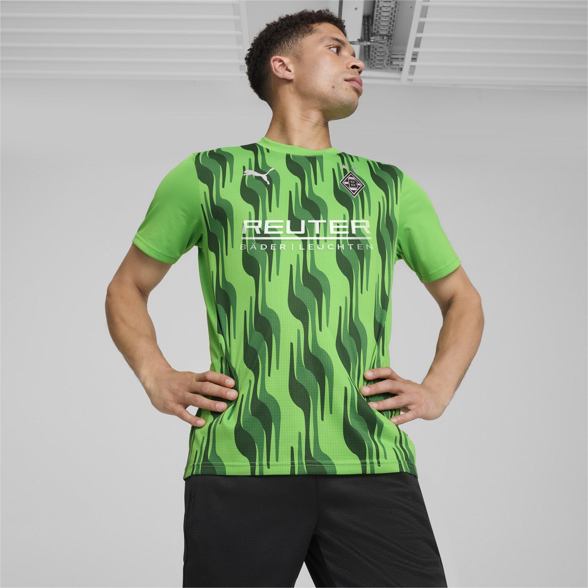 Grün - Puma - Borussia Gladbach Pre Match Shirt 2024 2025 Adults - 2