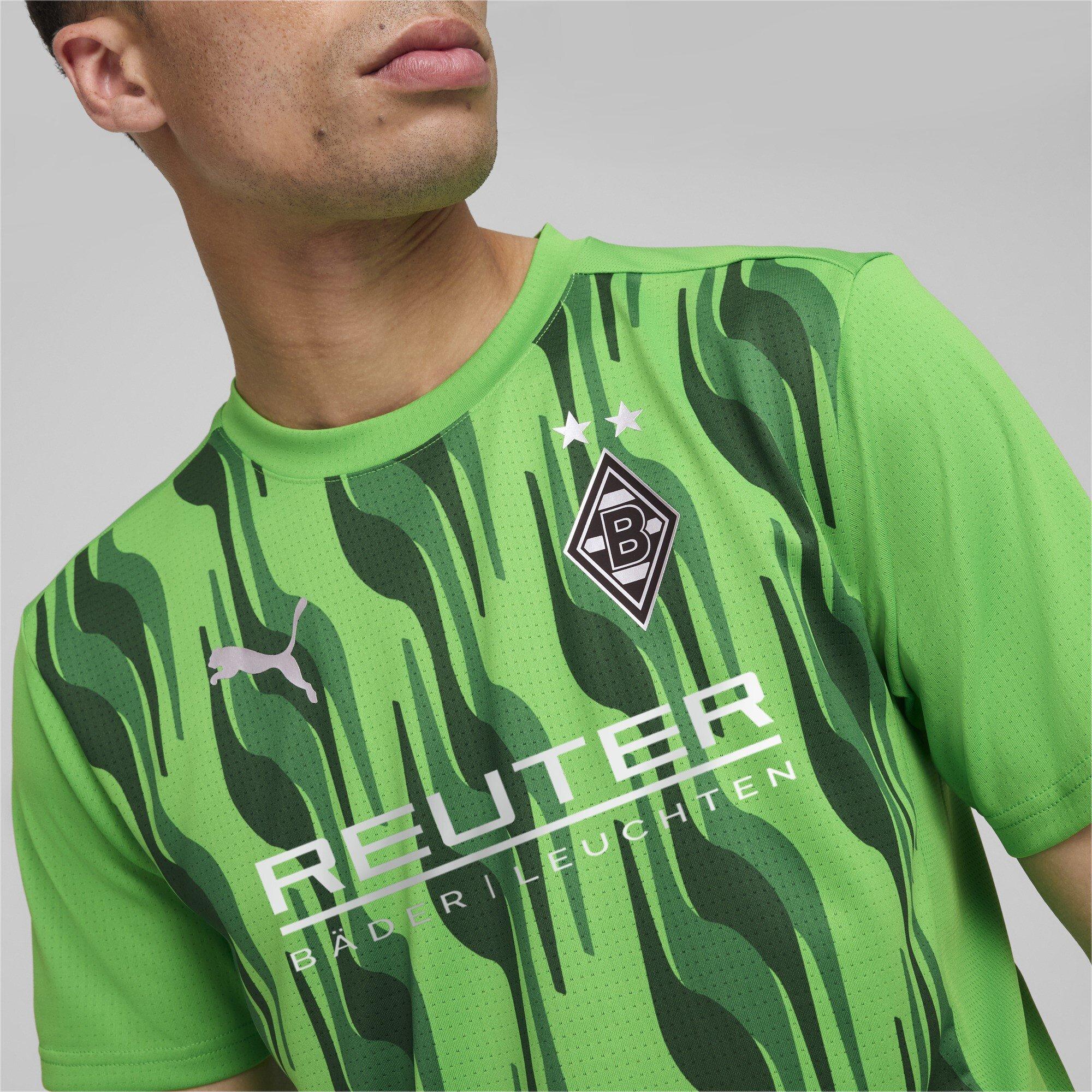 Grün - Puma - Borussia Gladbach Pre Match Shirt 2024 2025 Adults - 3