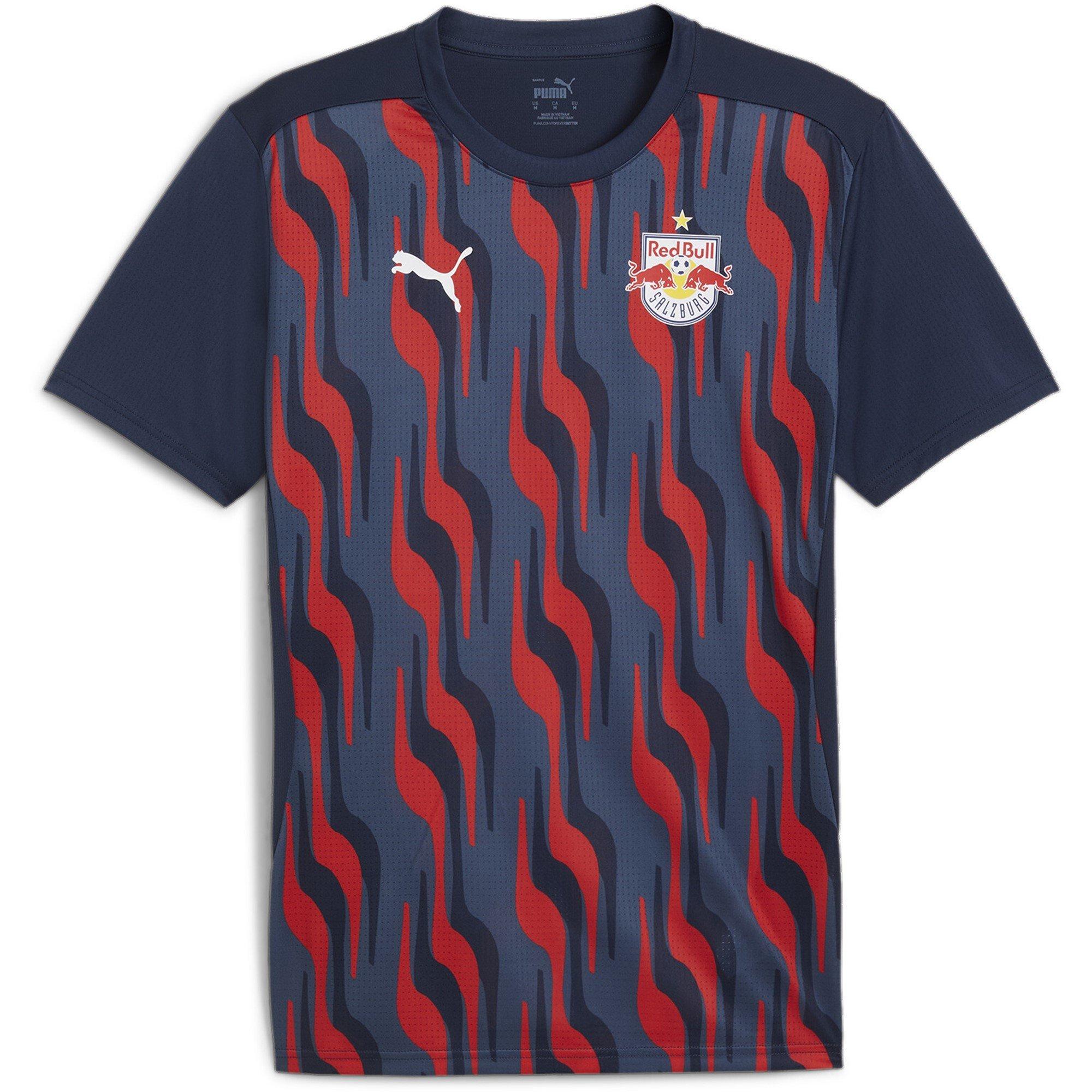 Azul - Puma - Red Bull Salzburg Pre Match Shirt 2024 2025 Adults - 1