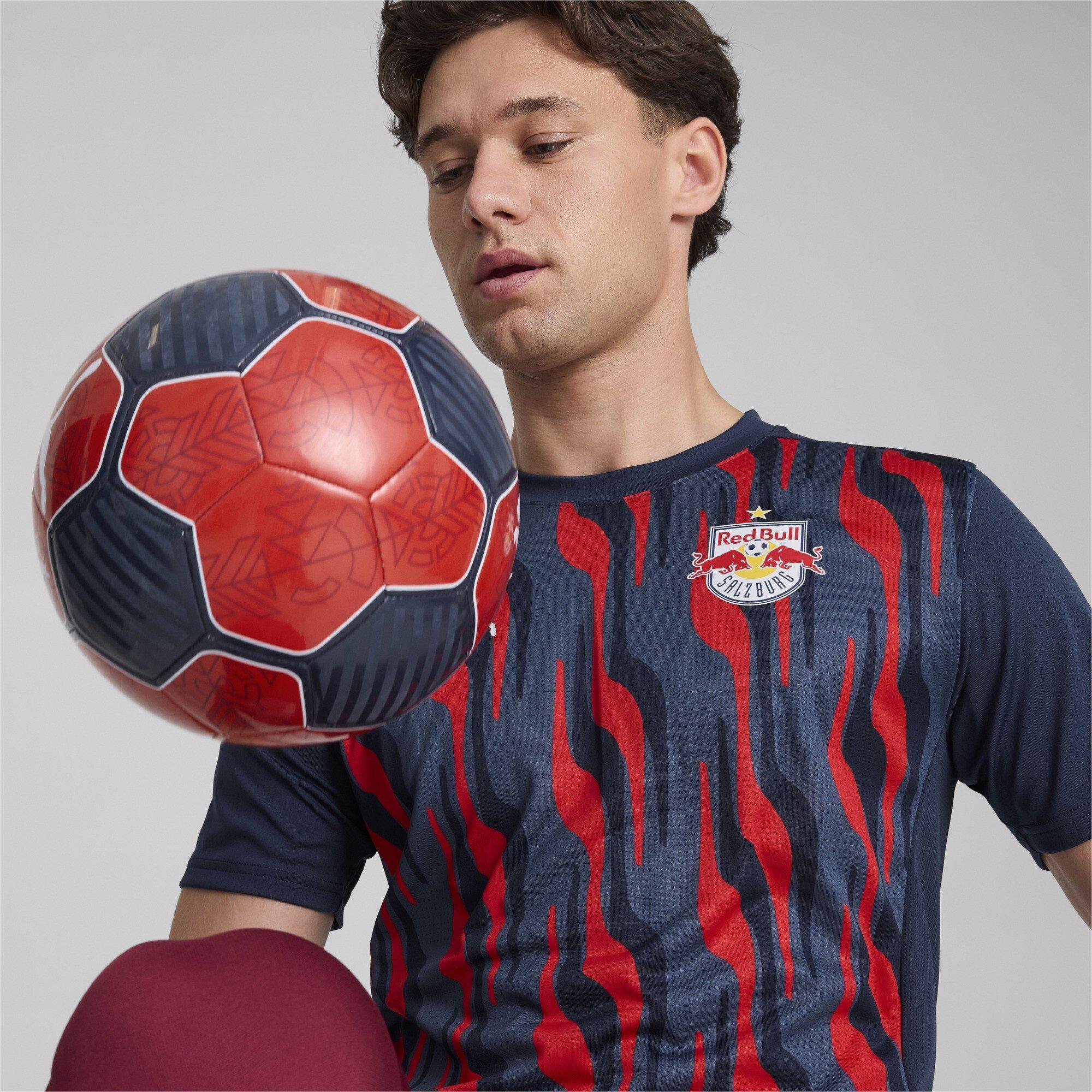 Azul - Puma - Red Bull Salzburg Pre Match Shirt 2024 2025 Adults - 3