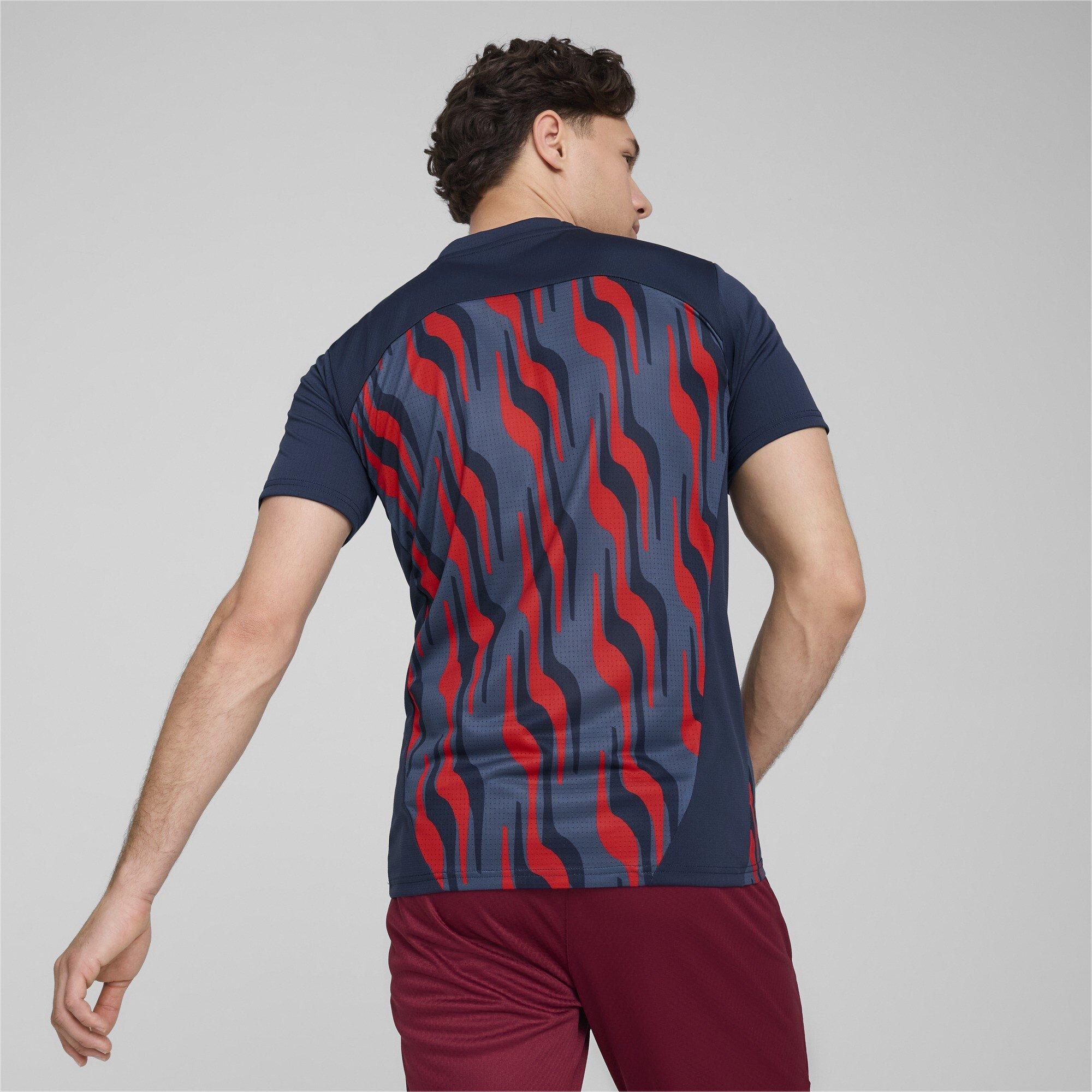 Azul - Puma - Red Bull Salzburg Pre Match Shirt 2024 2025 Adults - 5