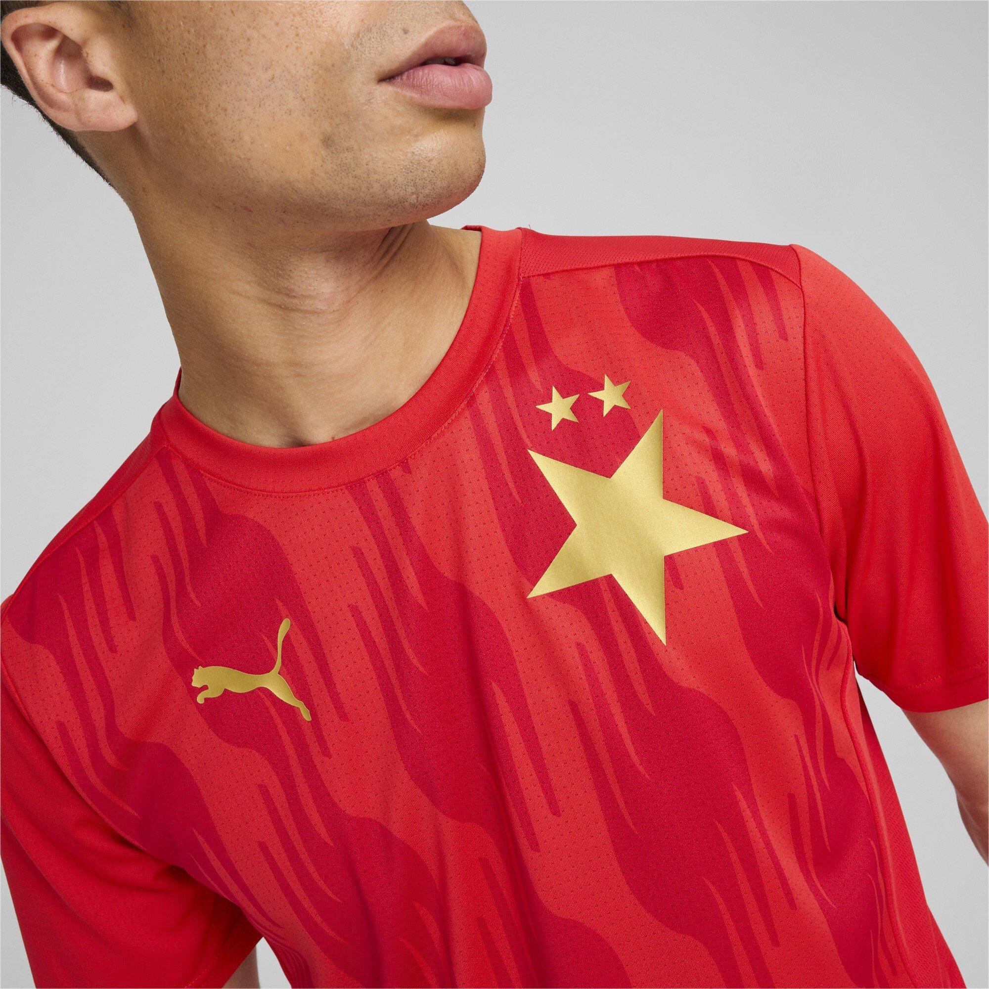 Rød - Puma - Slavia Prague Pre Match Shirt 2024 2025 Adults - 3