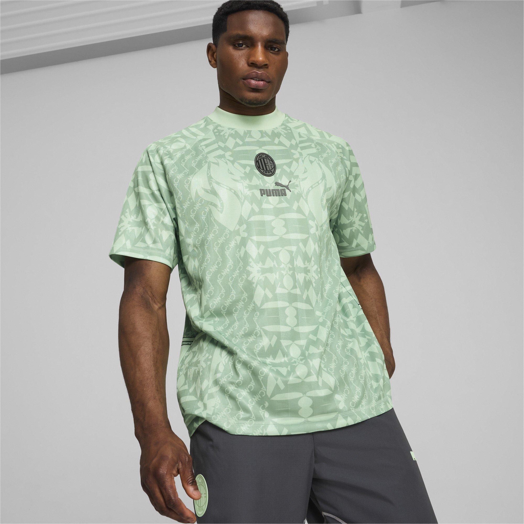 Grey - Puma - AC Milan Statement T-shirt 2024 2025 Adults - 2