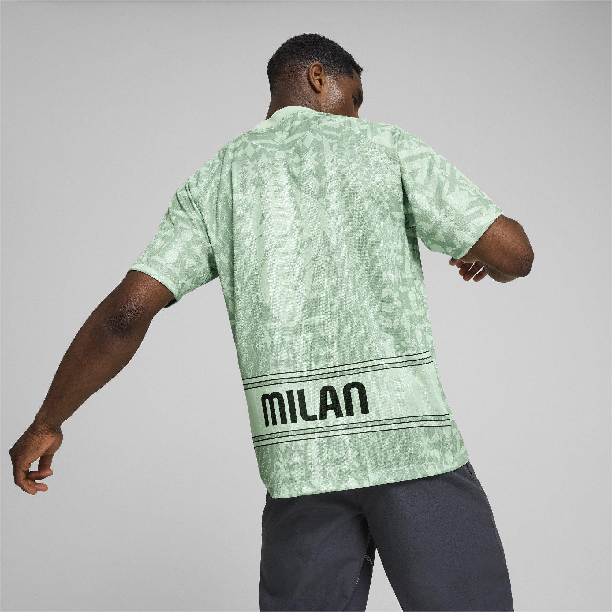 Grey - Puma - AC Milan Statement T-shirt 2024 2025 Adults - 5