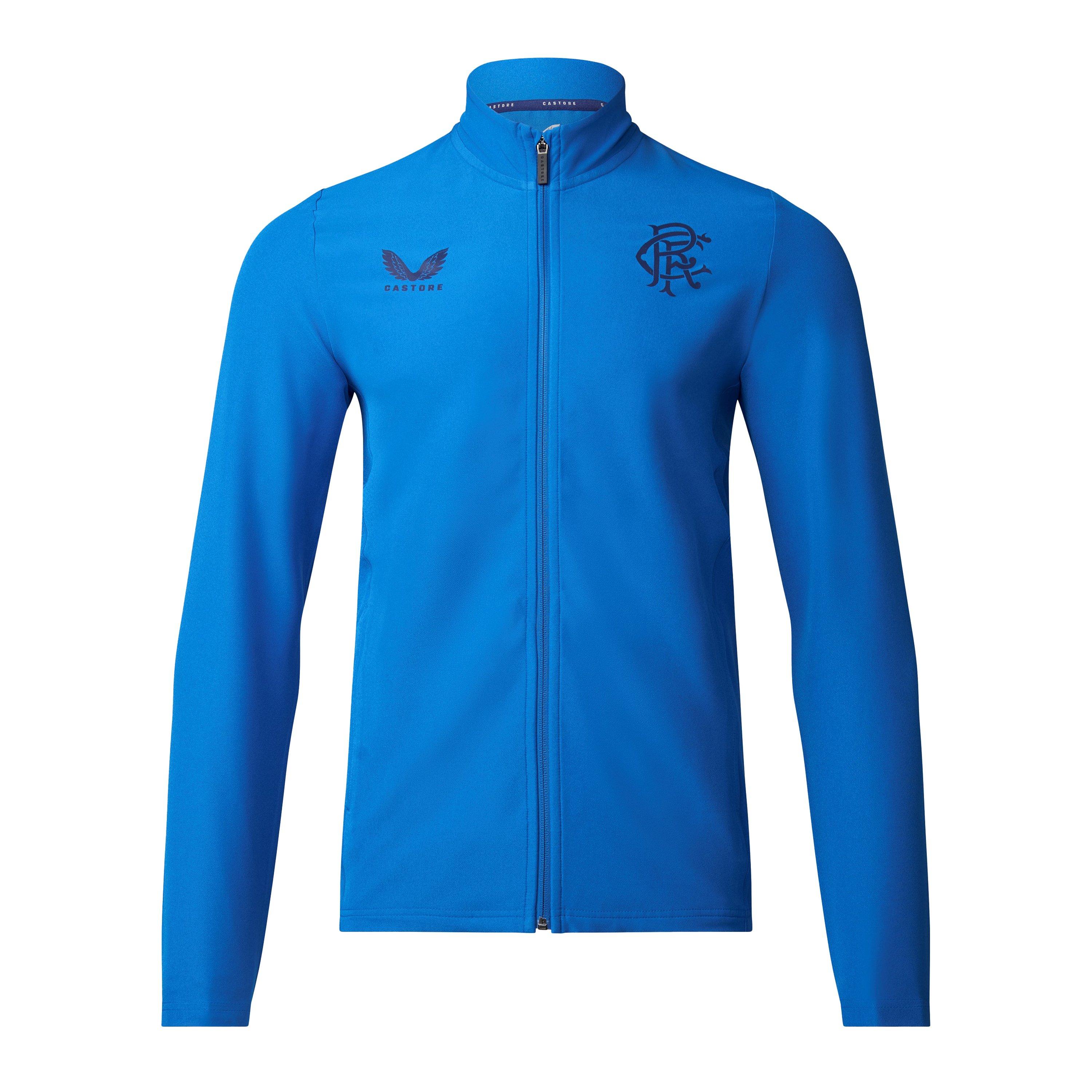 Castore Rangers Anthem Jacket Adults Licensed Tracksuit Tops