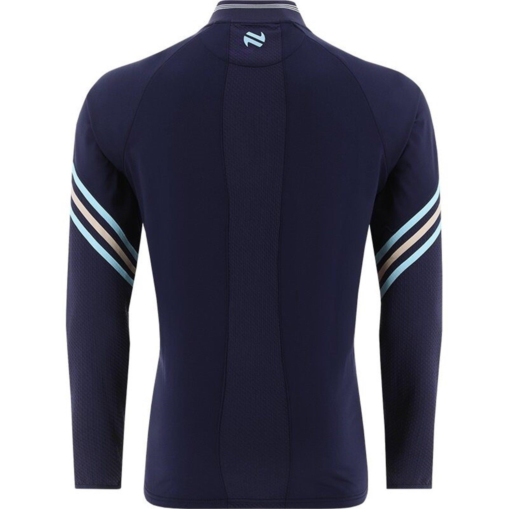 Blue/Cry/Sand - ONeills - Dublin Weston Half Zip Brushed Top Junior - 2