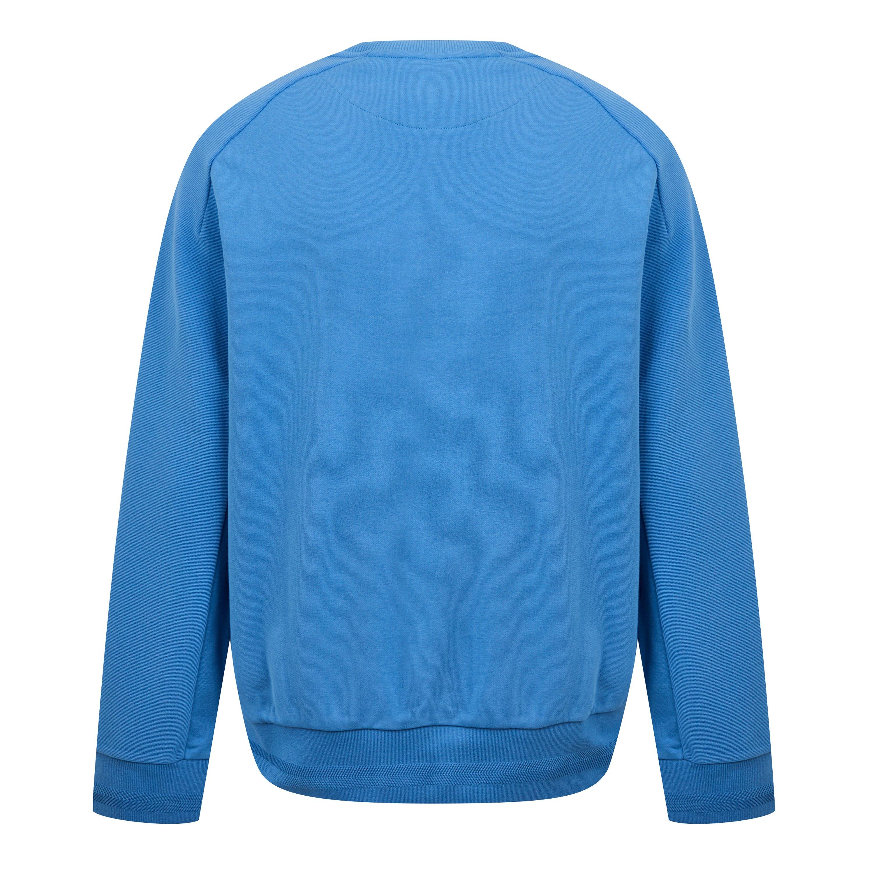 Marineblau - Macron - Scotland Rugby Union Training Sweatshirt 2024 Adults - 3