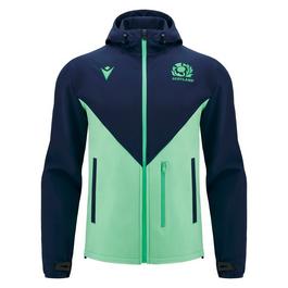 Macron Scotland Rugby Union Softshell Jacket 2024