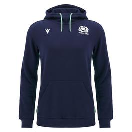 Macron Scotland Rugby Union Hoodie 2024 Adults