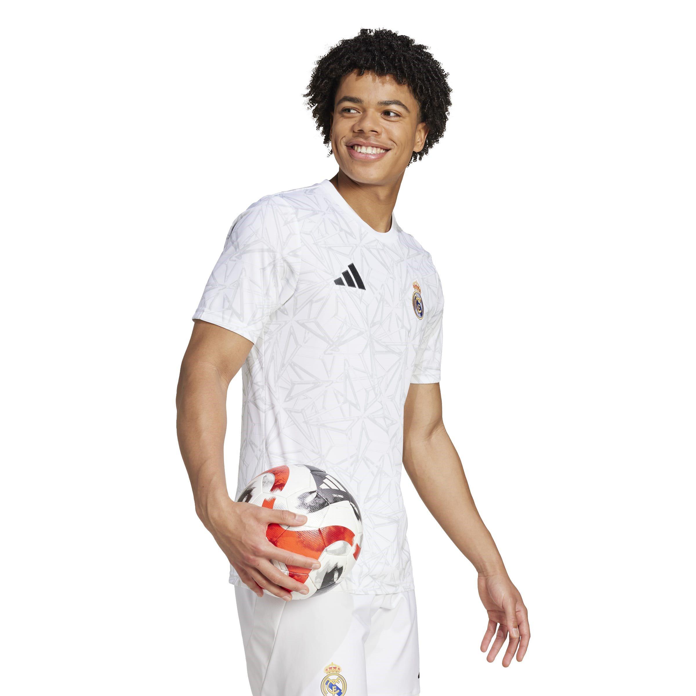 White - adidas - Real Madrid Pre Match Shirt 2024 2025 Adults - 5