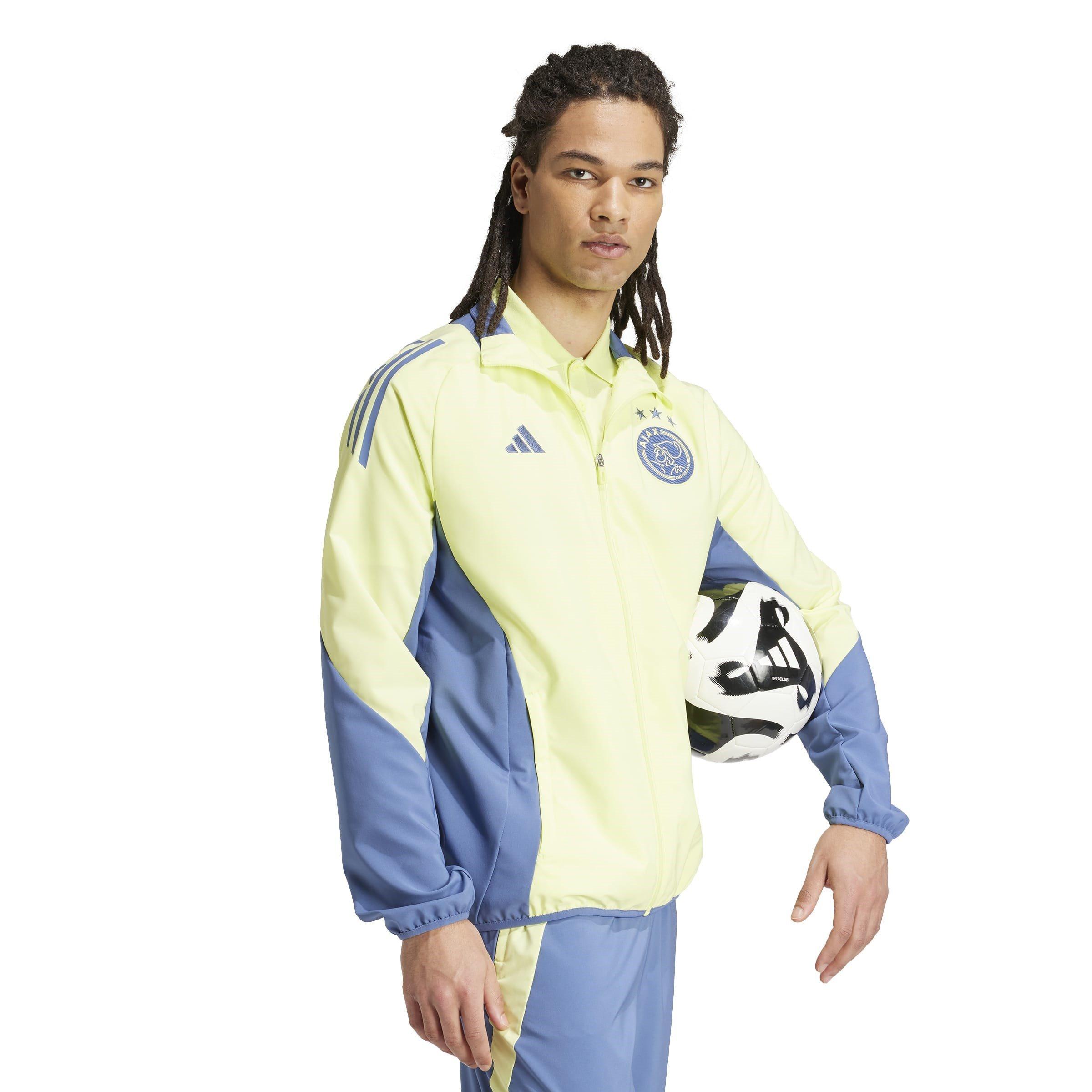 Yellow - adidas - Ajax Amsterdam Pre Match Jacket 2024 2025 Adults - 4