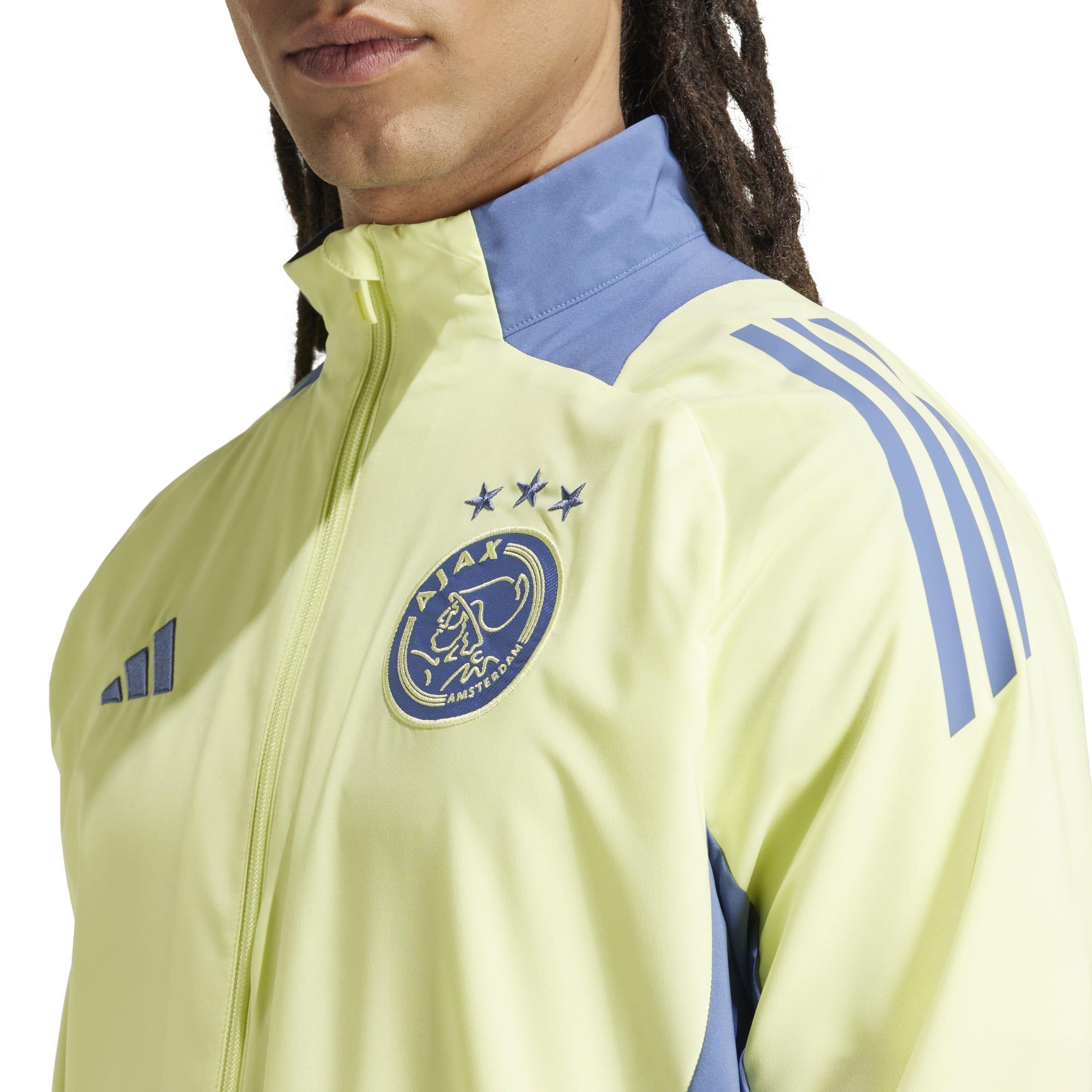 Yellow - adidas - Ajax Amsterdam Pre Match Jacket 2024 2025 Adults - 6