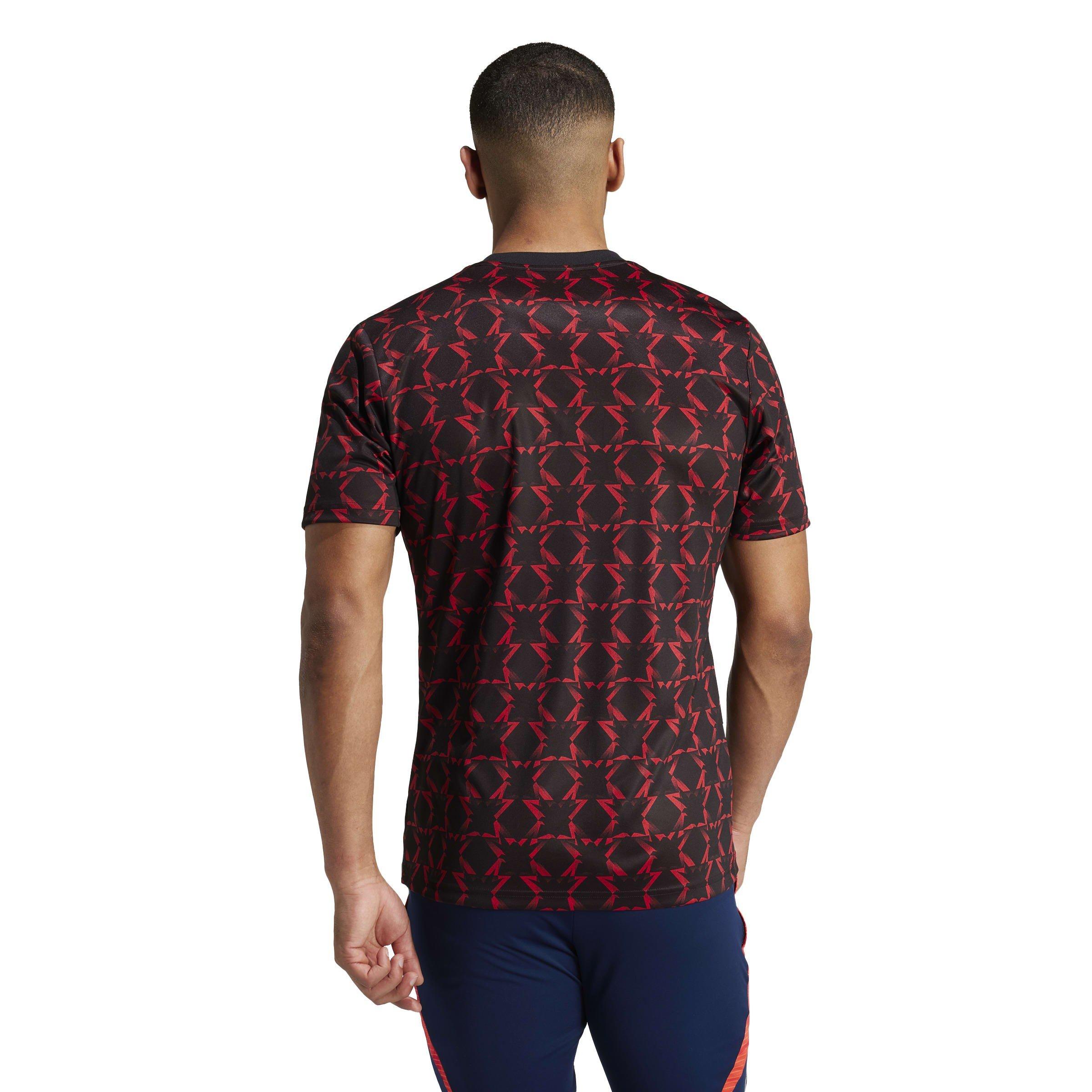 Nero - adidas - Manchester United Pre Match Shirt 2024 2025 Adults - 4