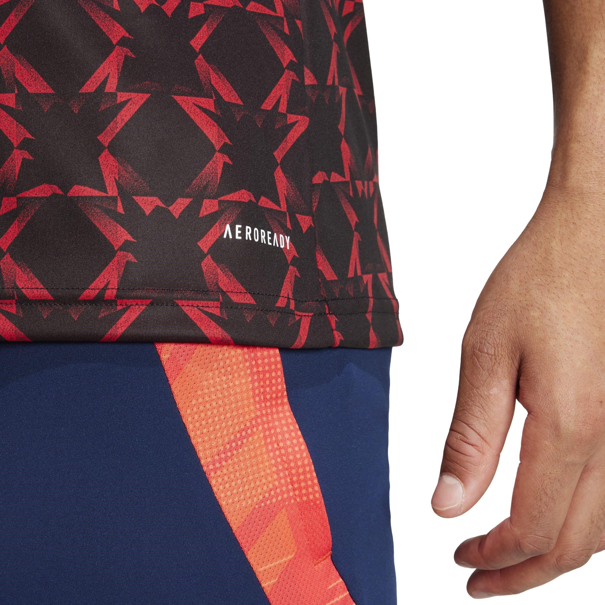 Nero - adidas - Manchester United Pre Match Shirt 2024 2025 Adults - 5