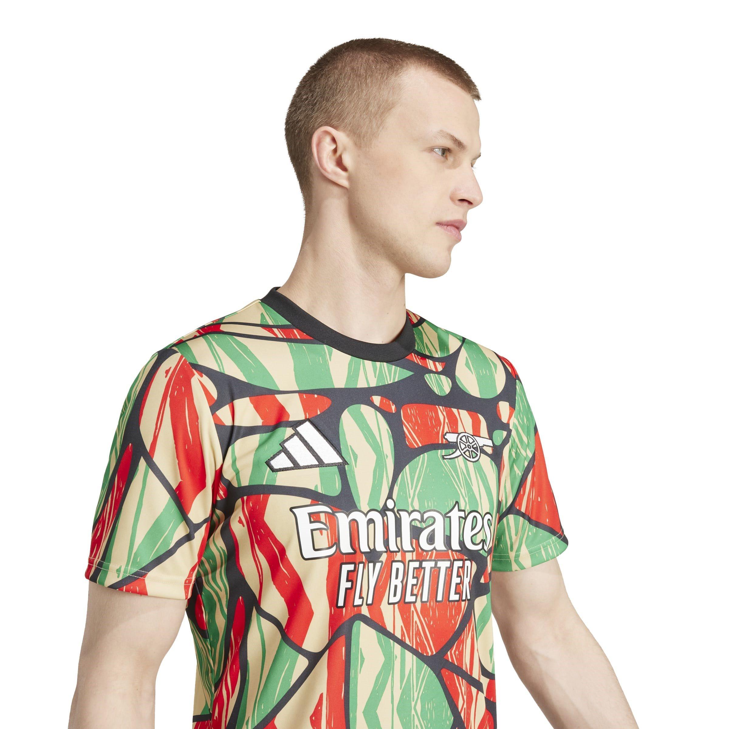 Rood - adidas - Arsenal Pre Match Shirt 2024 2025 Adults - 6