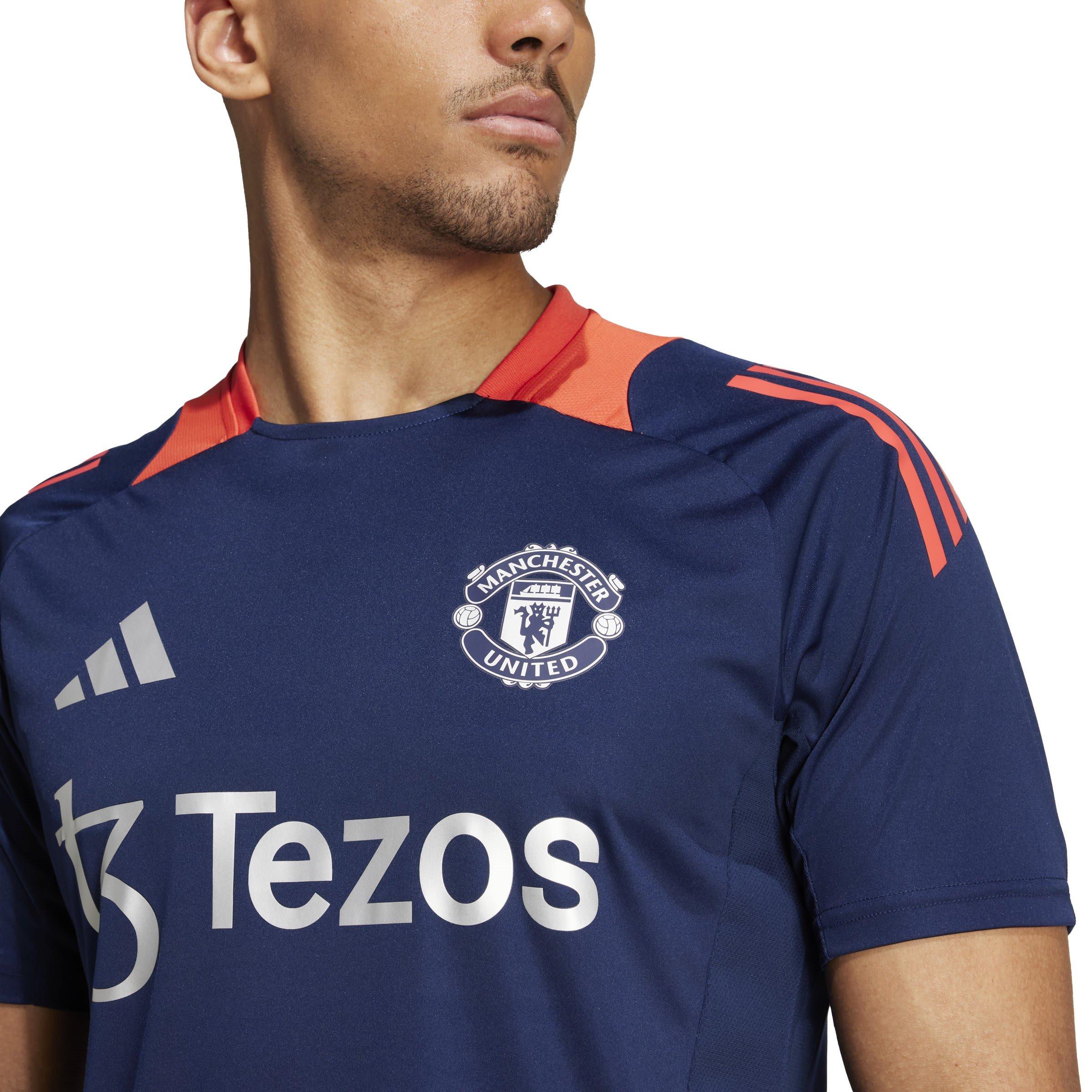 Blå - adidas - Manchester United Training Shirt 2024 2025 Adults - 5