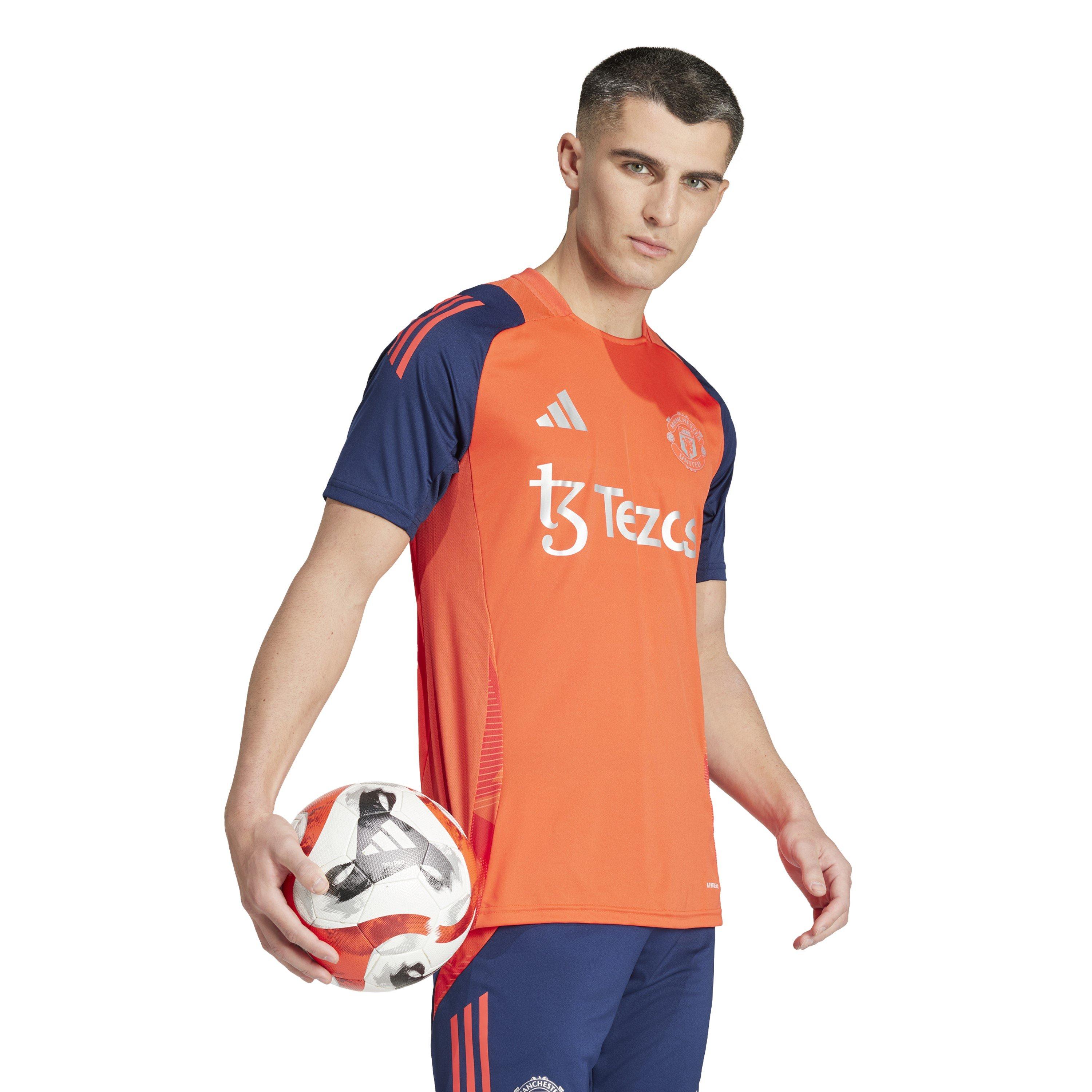adidas Manchester United Training Shirt 2024 2025 Adults | Sports