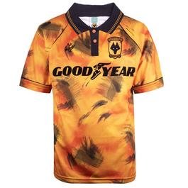 Score Draw ScoreDraw Wolverhampton Wanderers Home Shirt 1992/1993 Adults
