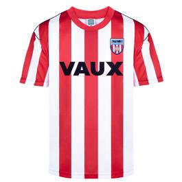 Score Draw Sunderland Home Shirt 1989/1990 Adults