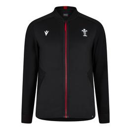 Macron Welsh Rugby Union Anthem Jacket 2024 2025 Adults