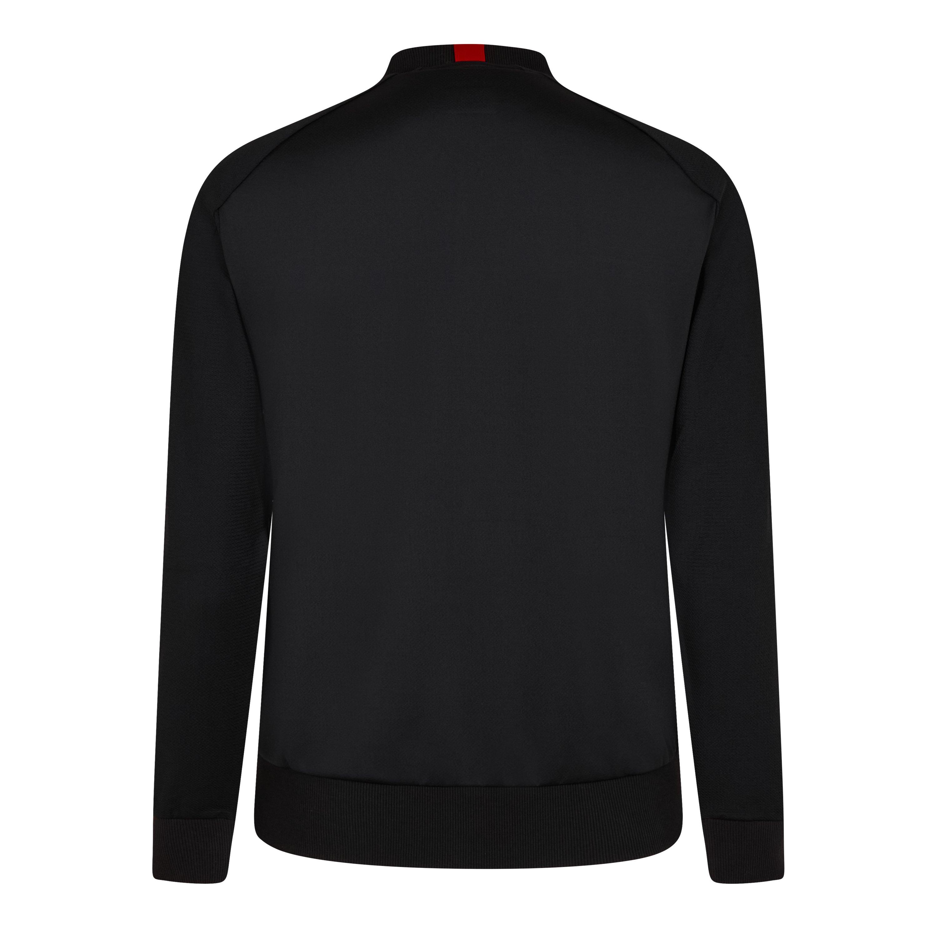 Schwarz - Macron - Welsh Rugby Union Anthem Jacket 2024 Adults - 2