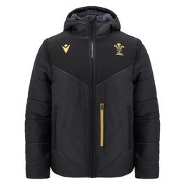 Macron Wales Rugby Union Bomber Jacket 2024 2025 Adults