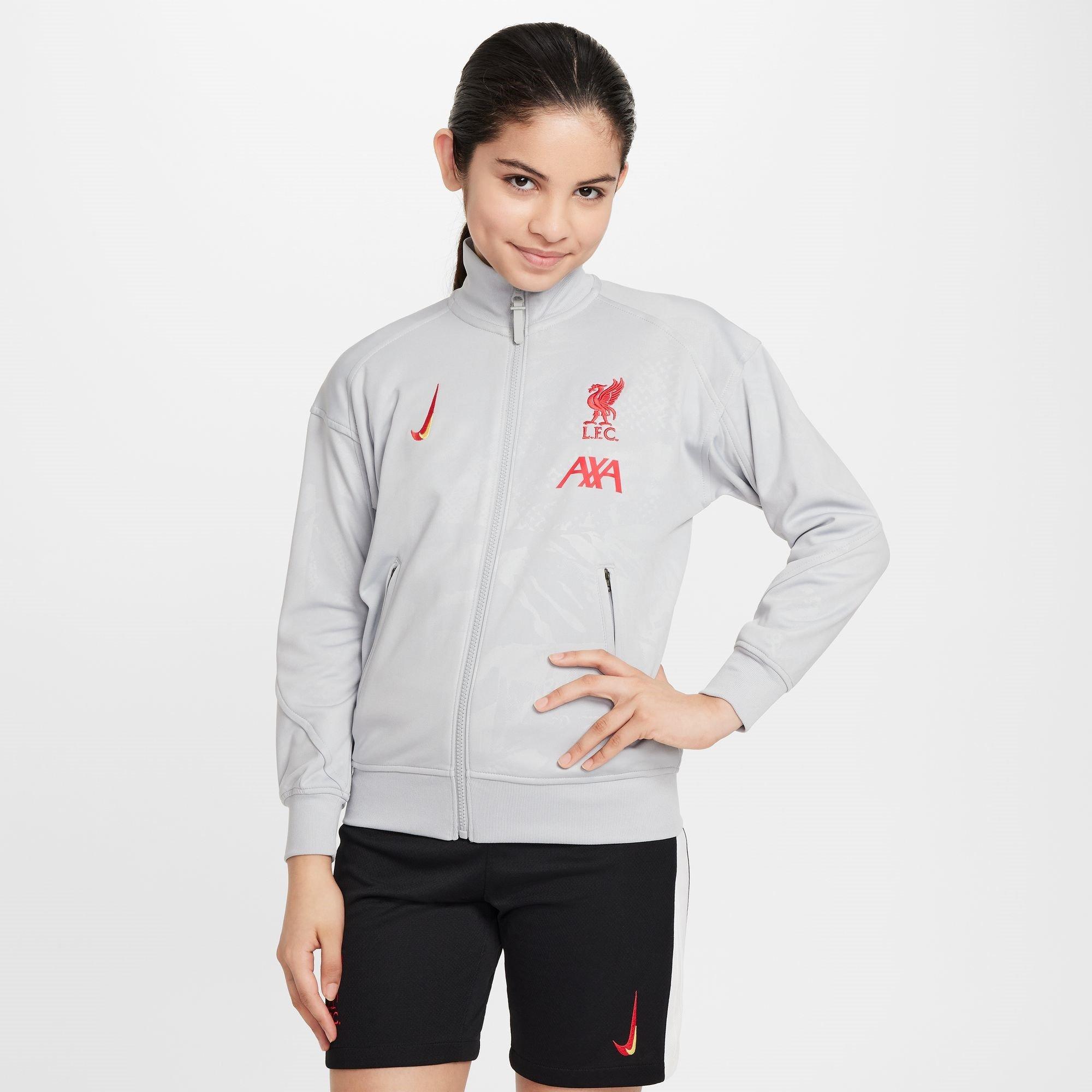 Grau - Nike - Liverpool Strike Third Anthem Jacket 2024 2025 Juniors - 1