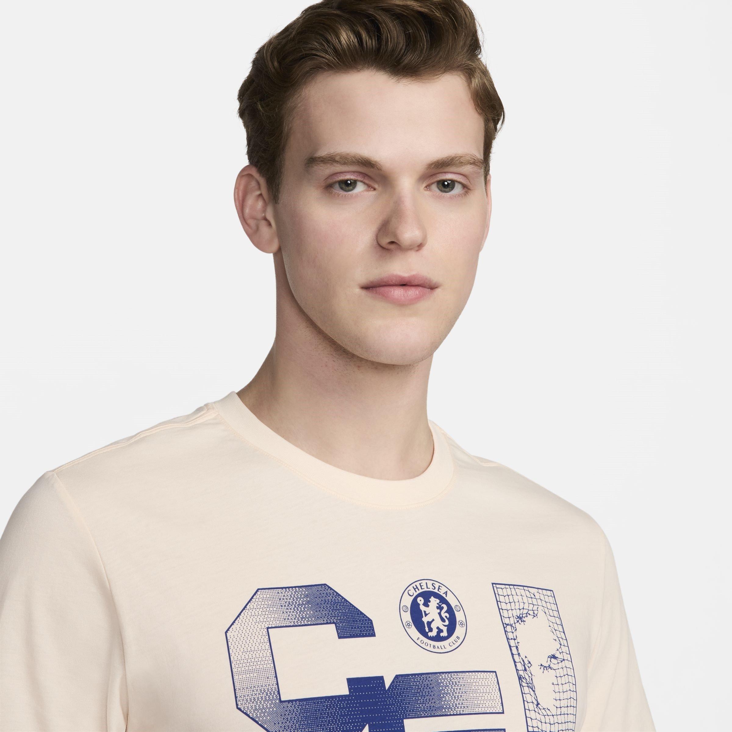 Beige - Nike - Chelsea Futura T-shirt Adults - 3