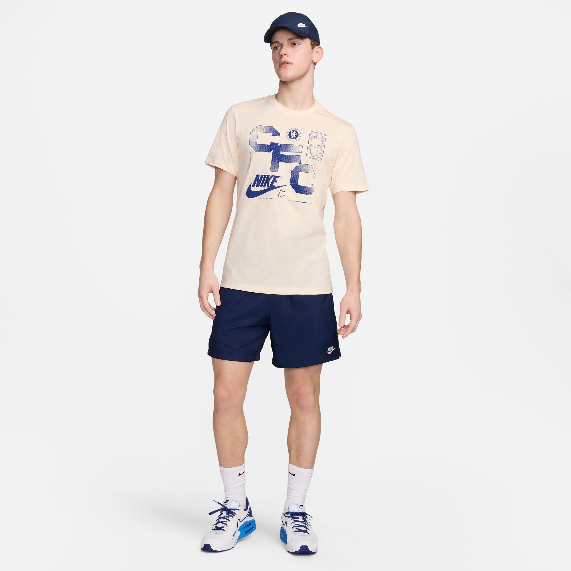 Beige - Nike - Chelsea Futura T-shirt Adults - 5