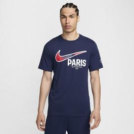 Nike Paris Saint Germain Swoosh T-shirt Adults