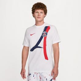 Nike Polo Ralph Lauren T-shirt en piqué à logo joueur de polo et liseré Marine